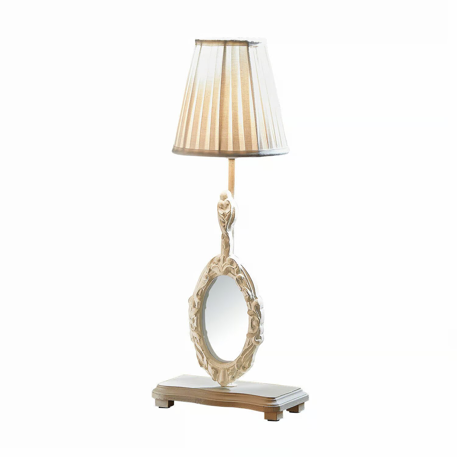 LOBERON Lampa stołowa z lusterkiem Brannach