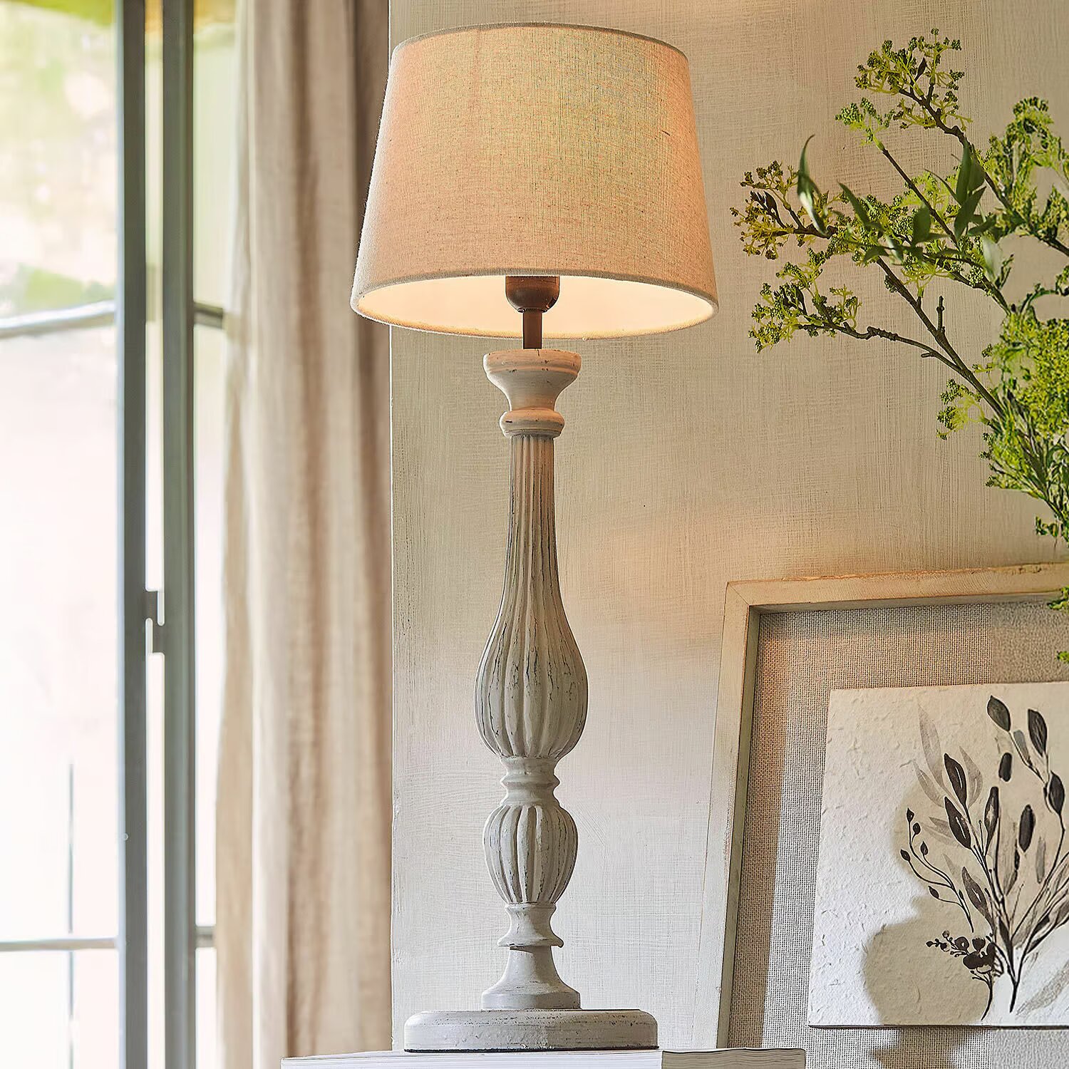 LOBERON Lampa stołowa Zepinal