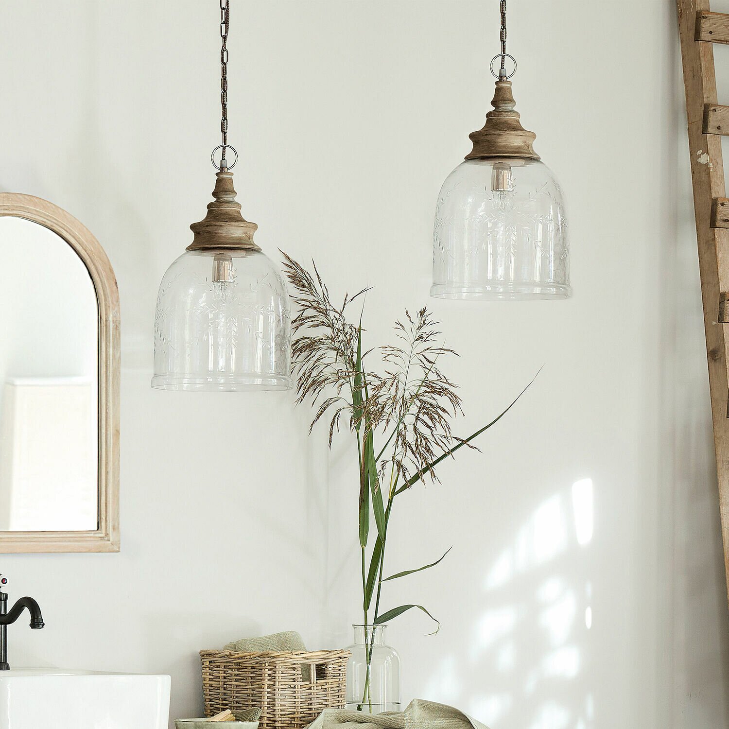 LOBERON Lampa wisząca Bretterly