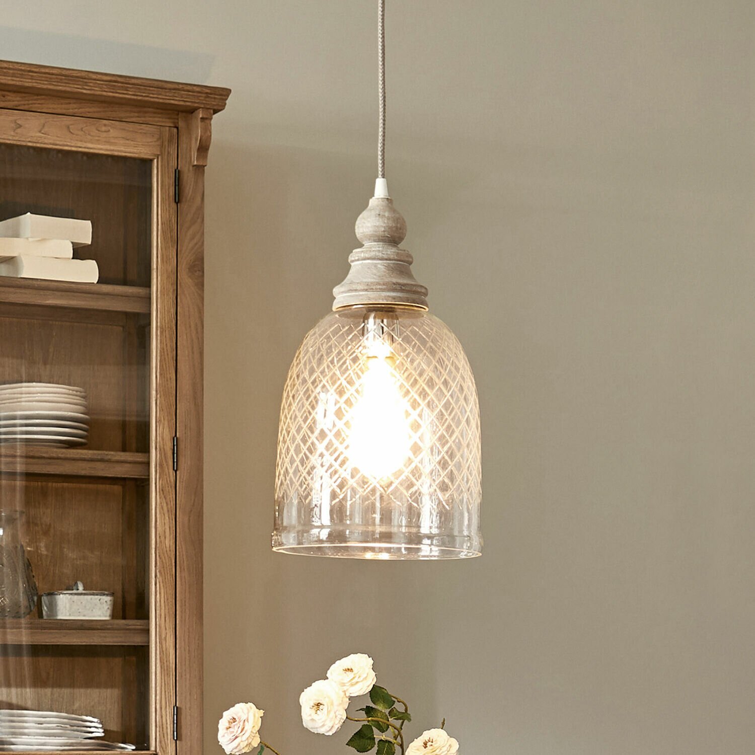 LOBERON Lampa wisząca Junia
