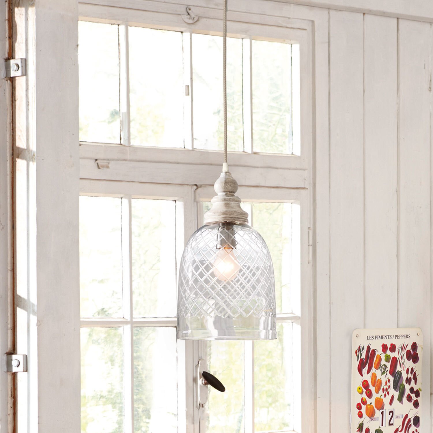 LOBERON Lampa wisząca Junia