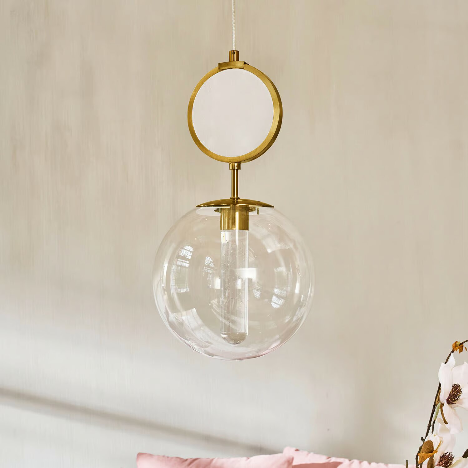 LOBERON Lampa wisząca LED Corvane