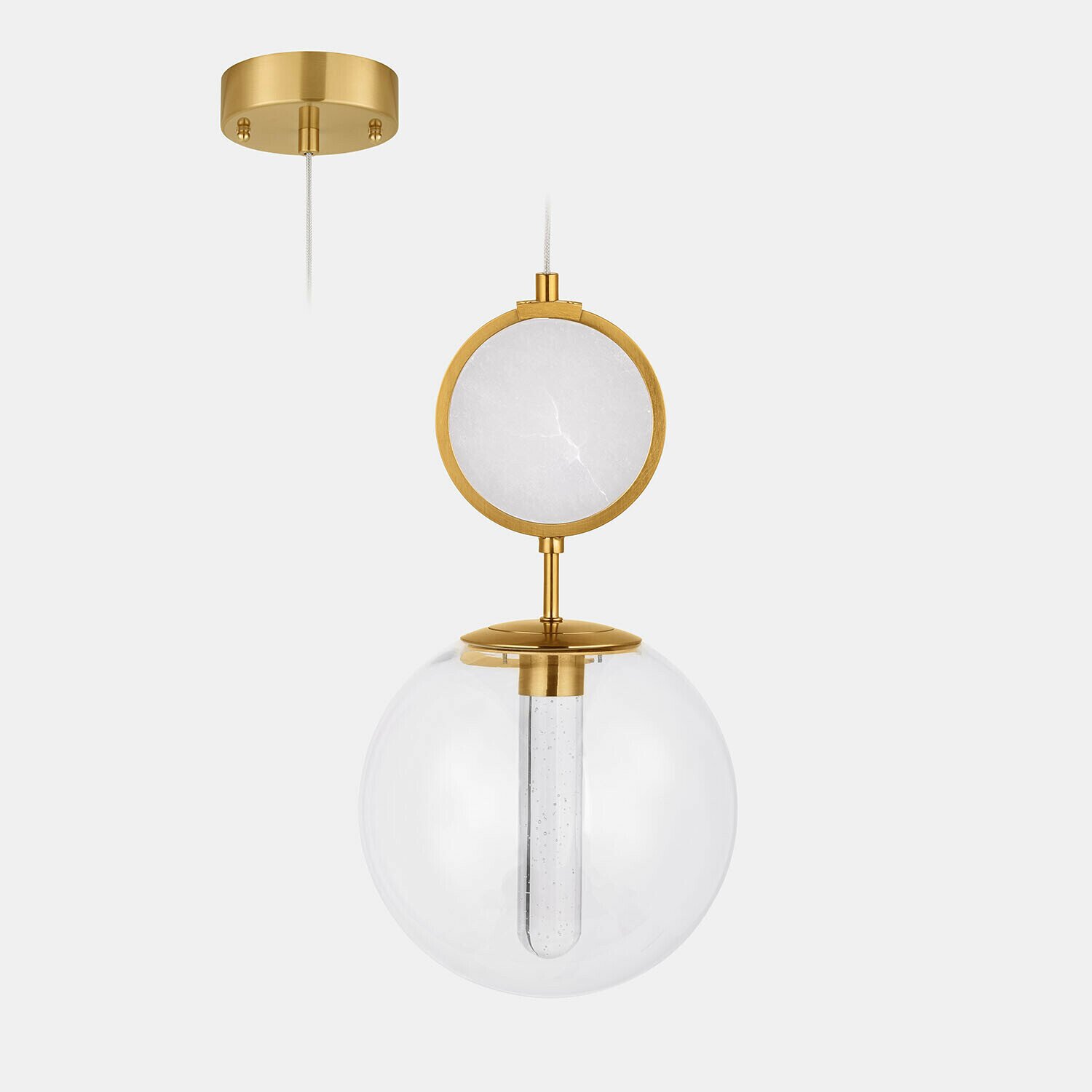 LOBERON Lampa wisząca LED Corvane