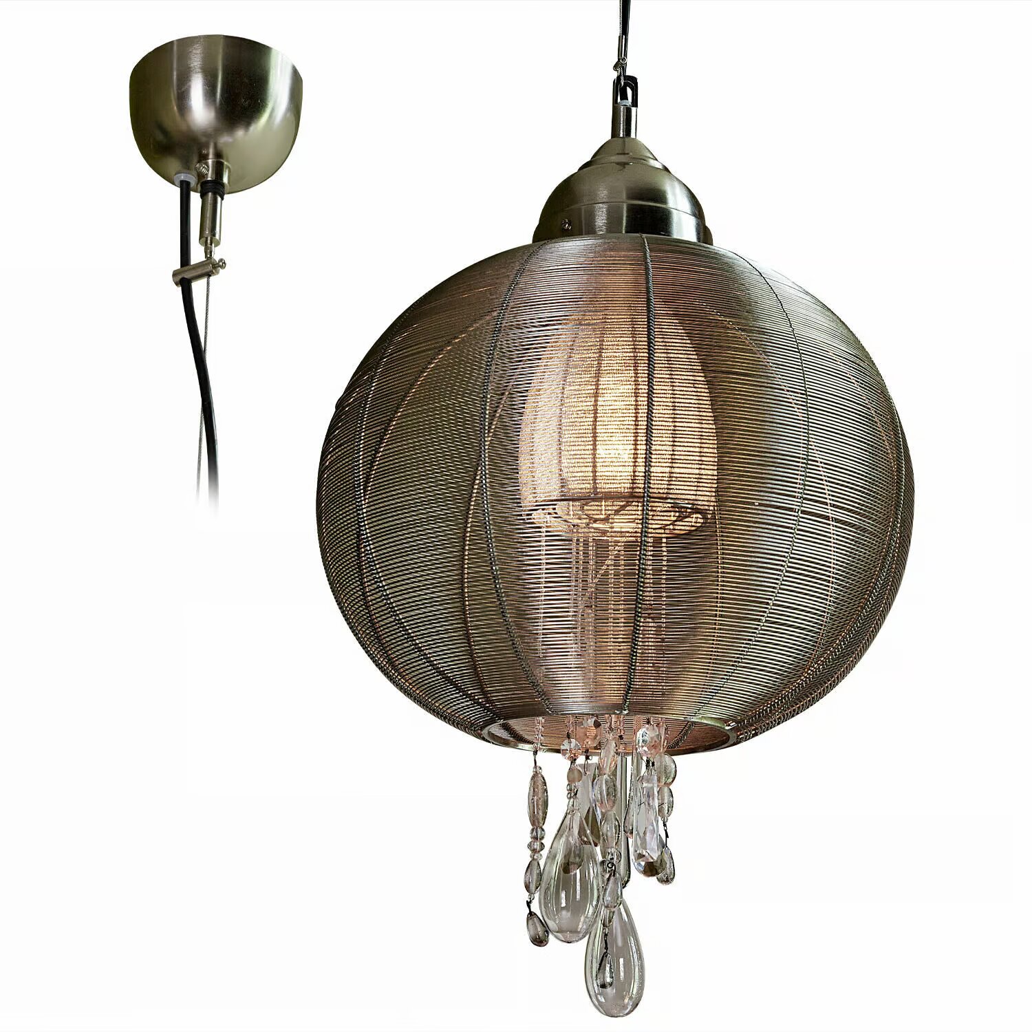 LOBERON Lampa wisząca Sunbrook
