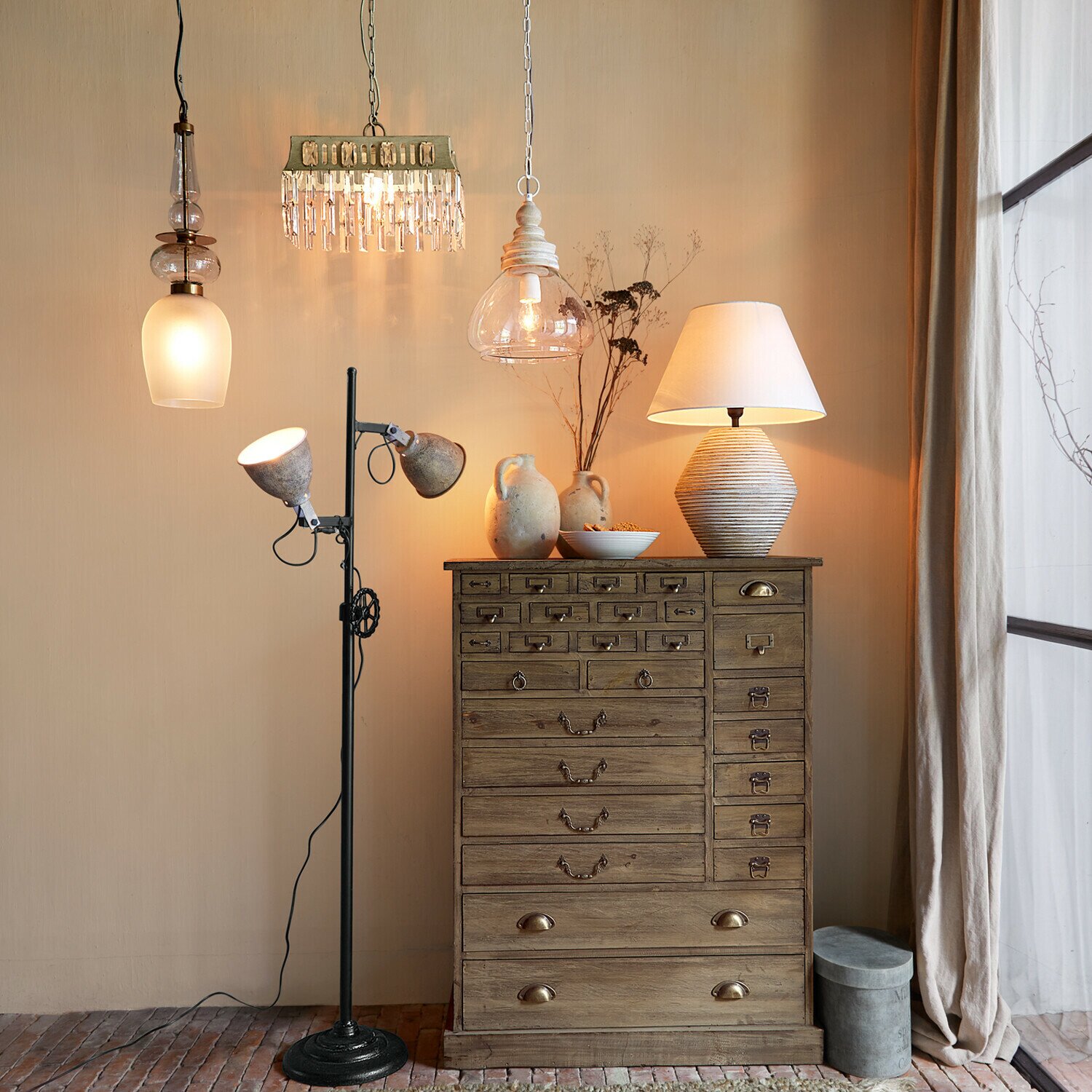 LOBERON Lampa wisząca Vélomiane