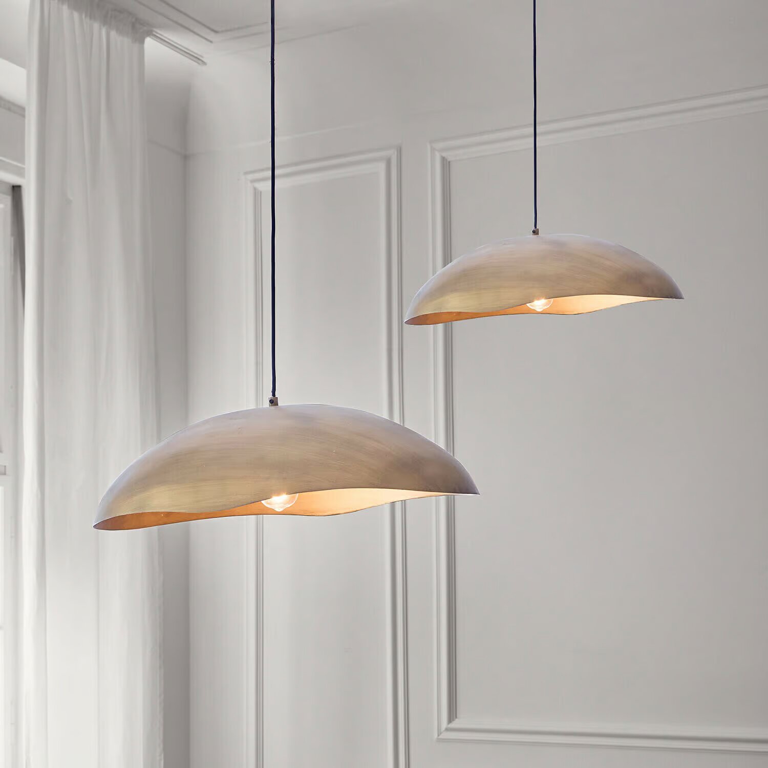 LOBERON Lampa wisząca zestaw 2 szt. Gariés