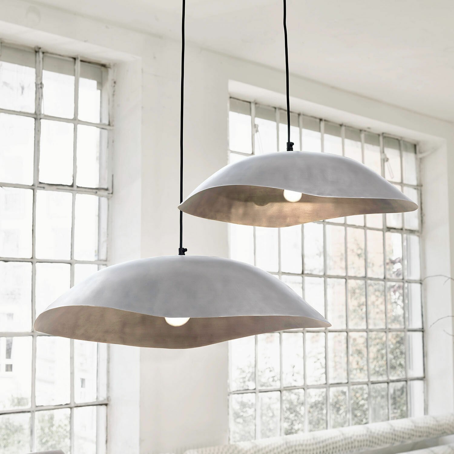 LOBERON Lampa wisząca zestaw 2 szt. Gariés