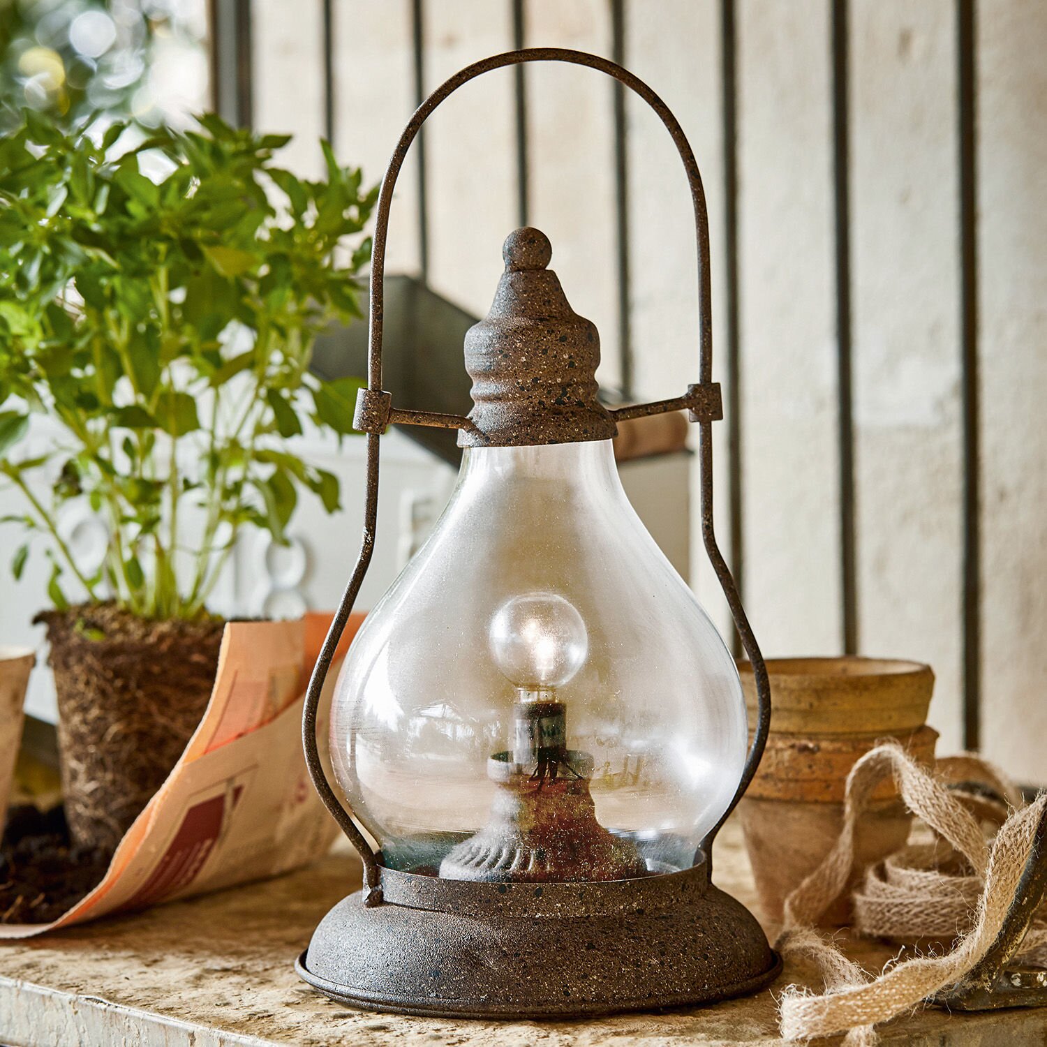 LOBERON Lampion LED Cortney