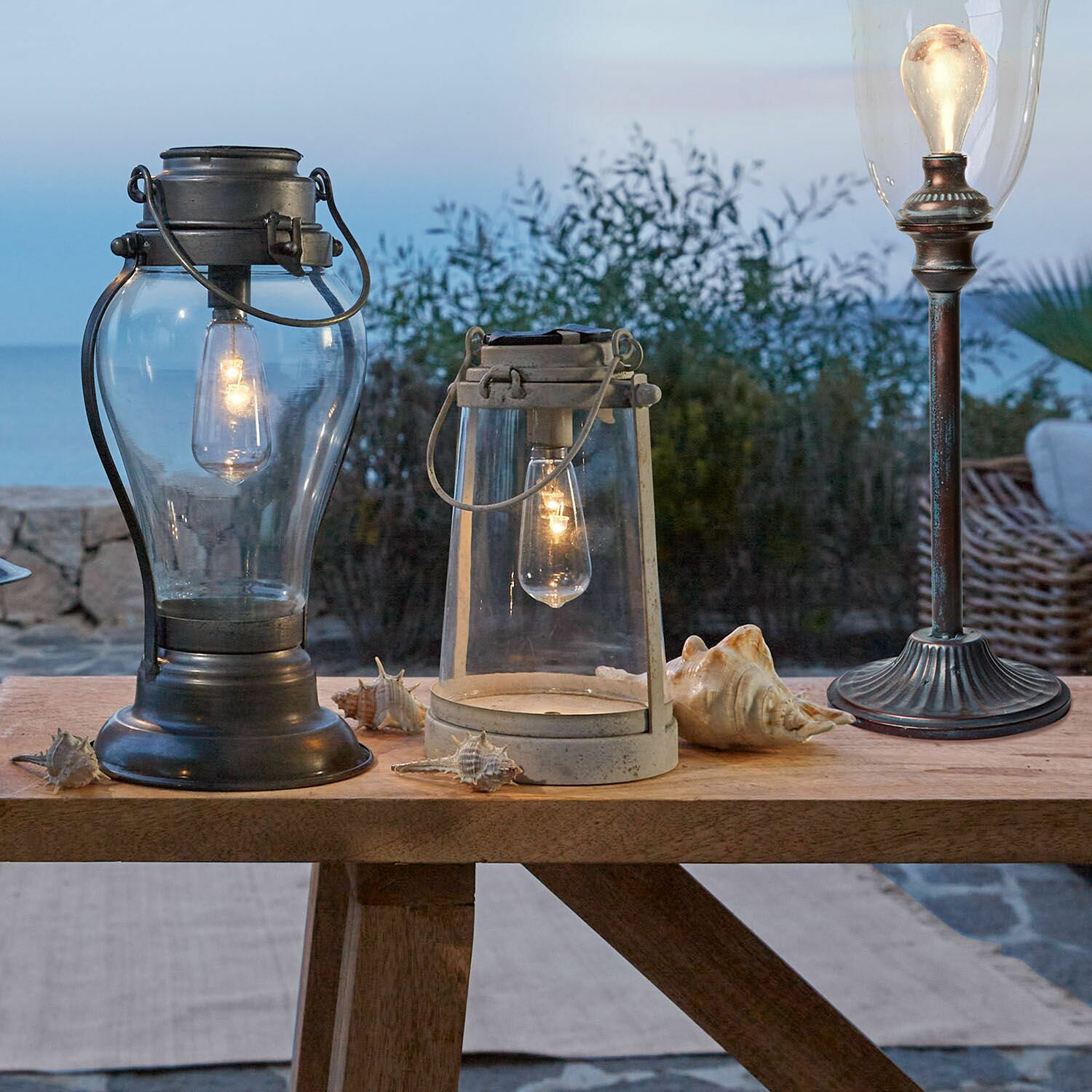 LOBERON Lampion solarny Chénens