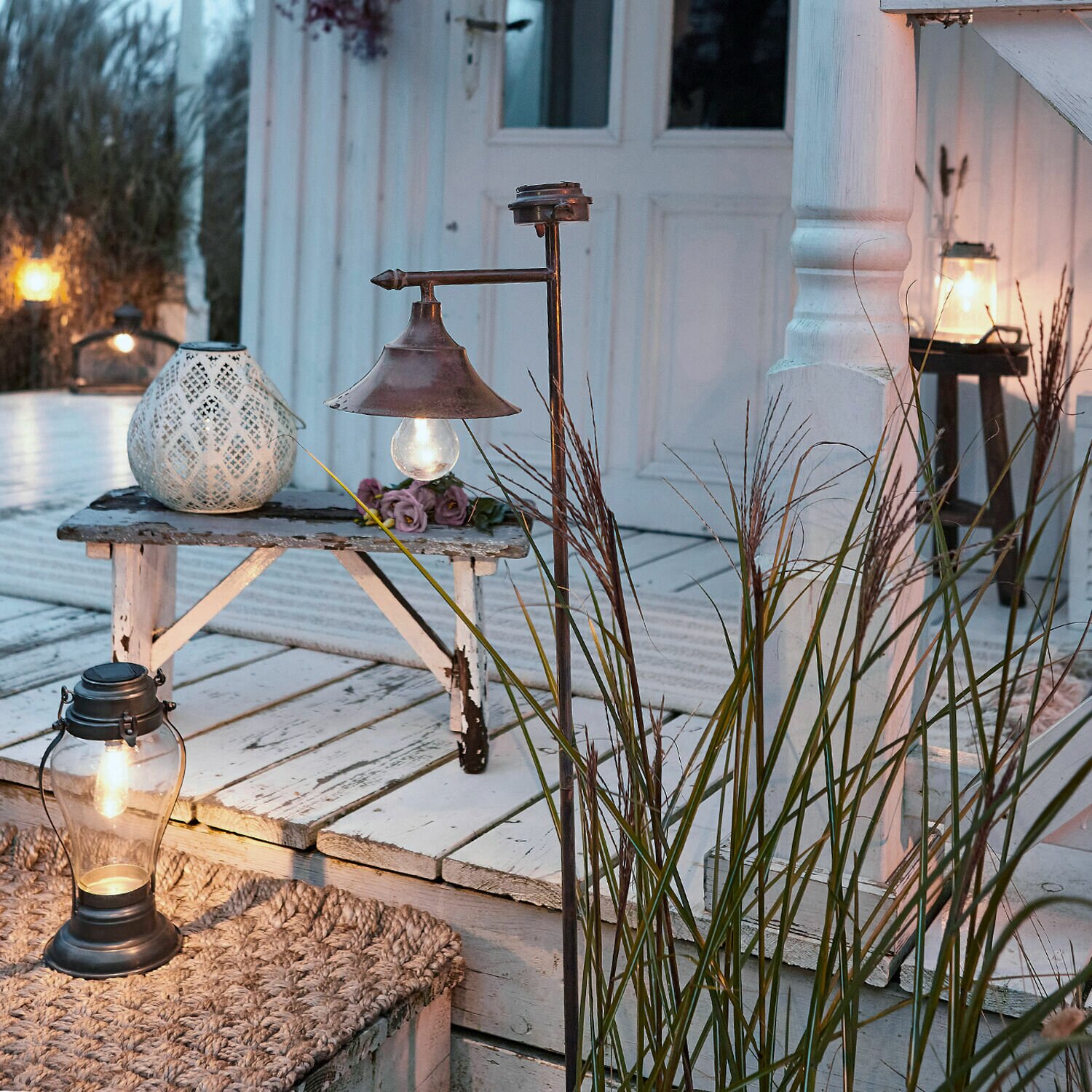 LOBERON Lampion solarny Kaley