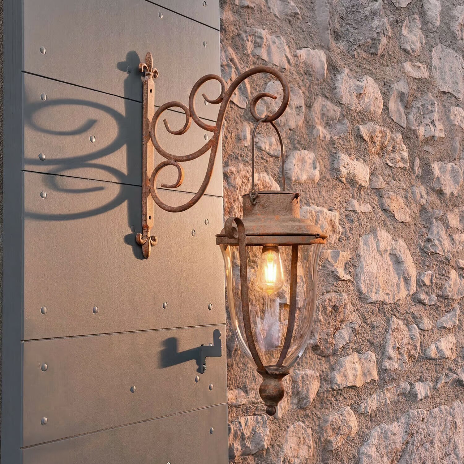 LOBERON Lampion solarny Volanaïs