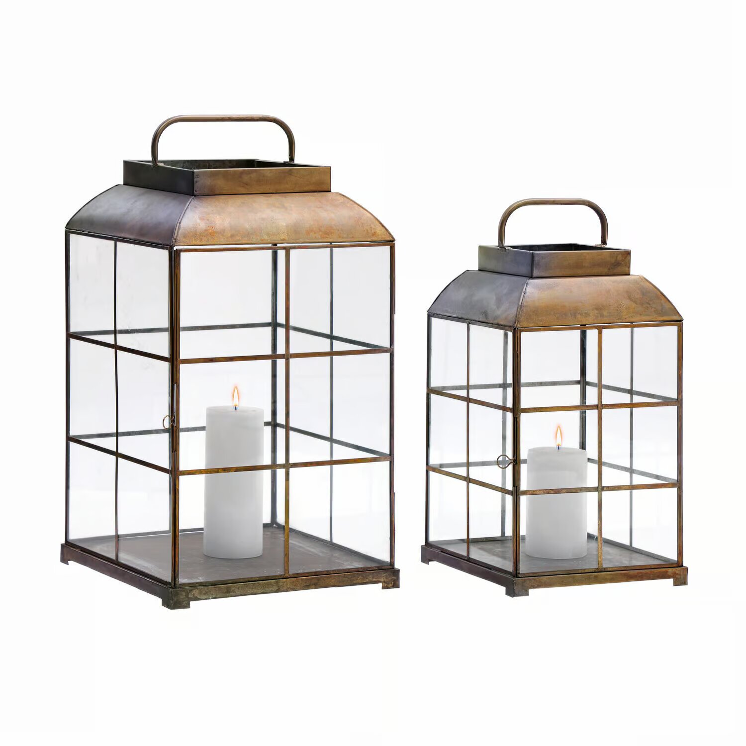 LOBERON Lampion zestaw 2 szt. Flavin