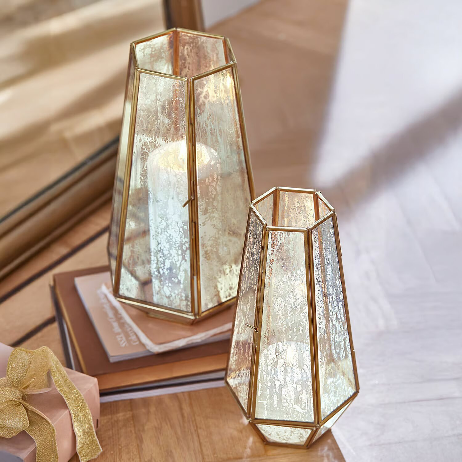 LOBERON Lampion zestaw 2 szt. Mouniza