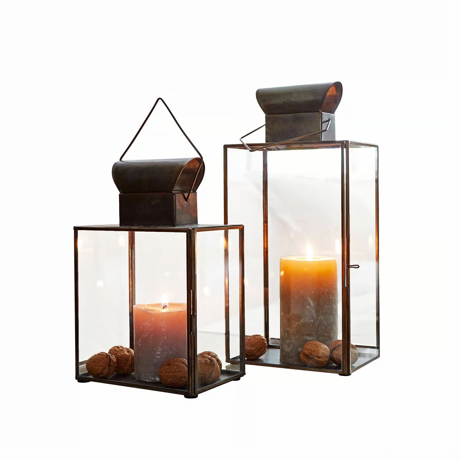 LOBERON Lampion zestaw 2 szt. Pluton