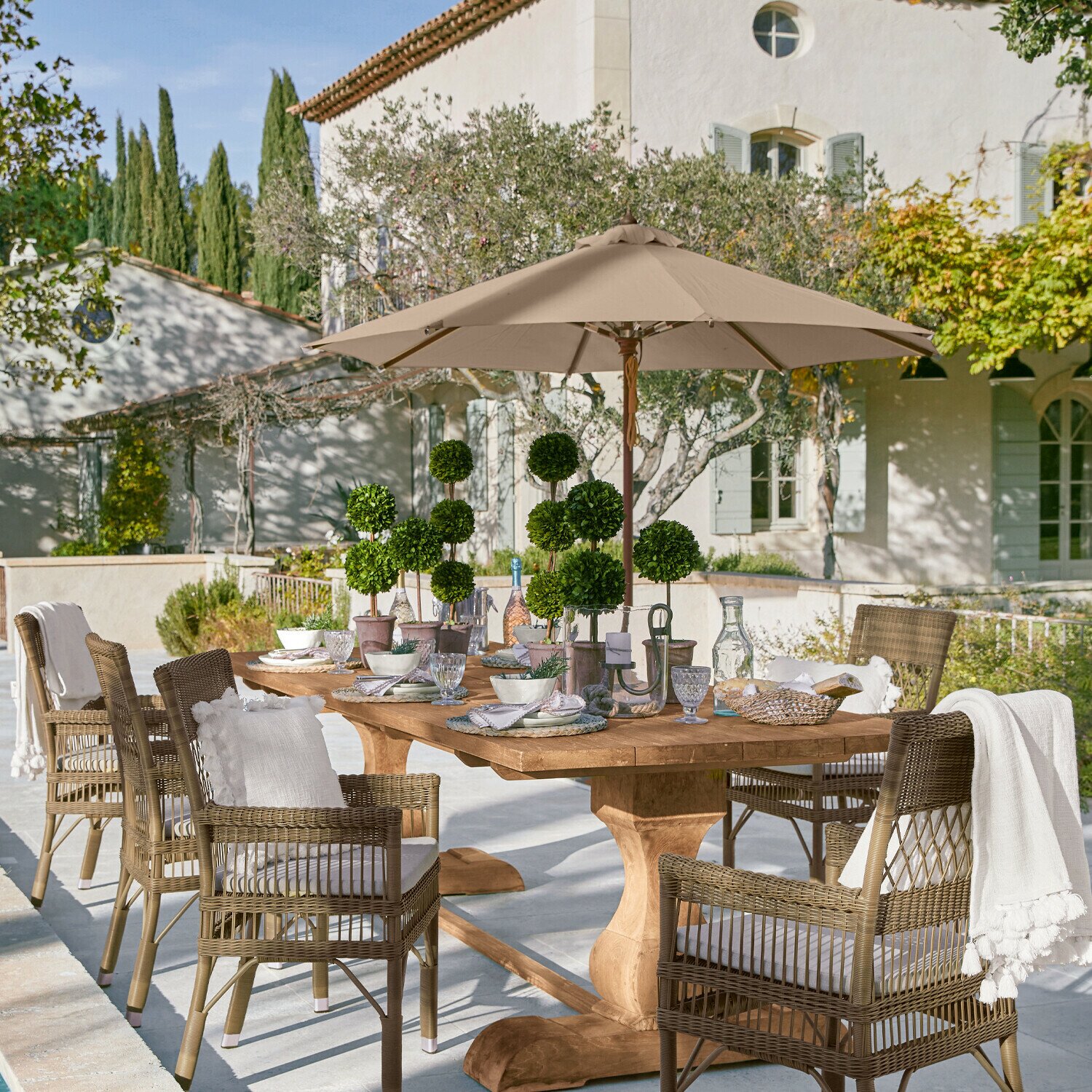 LOBERON Parasol Brent
