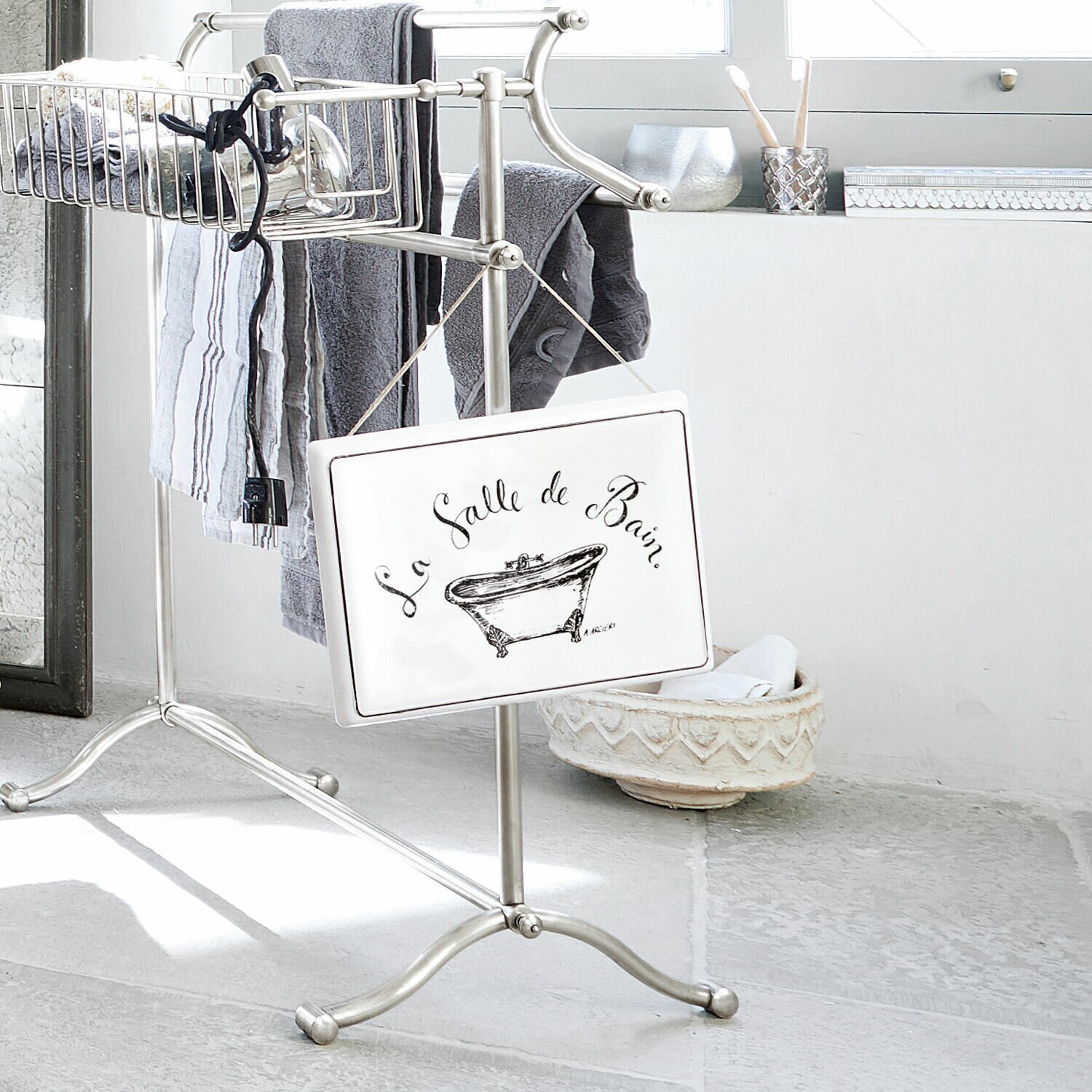 LOBERON Tablica dekoracyjna La salle de bain
