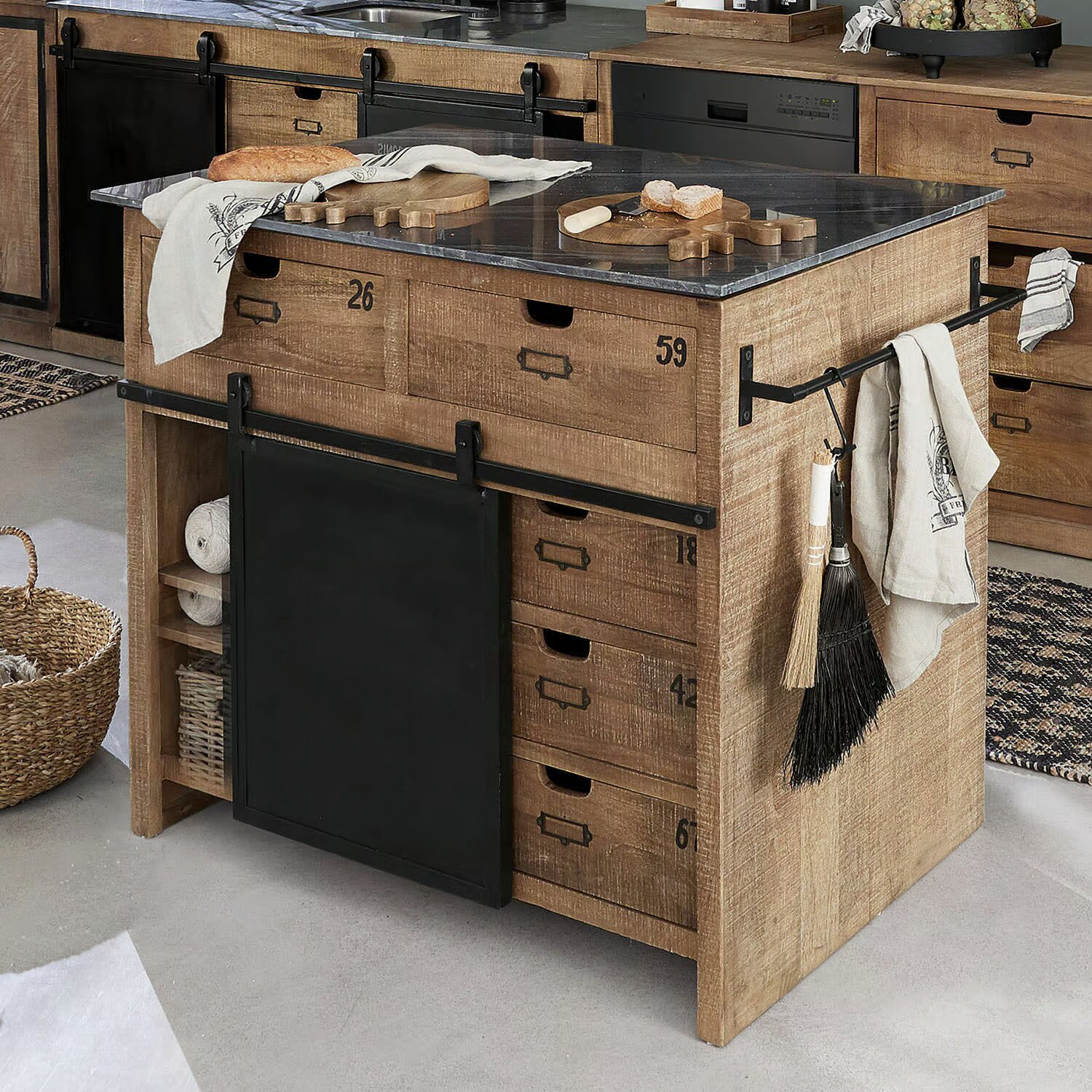 LOBERON Wyspa kuchenna Oakland