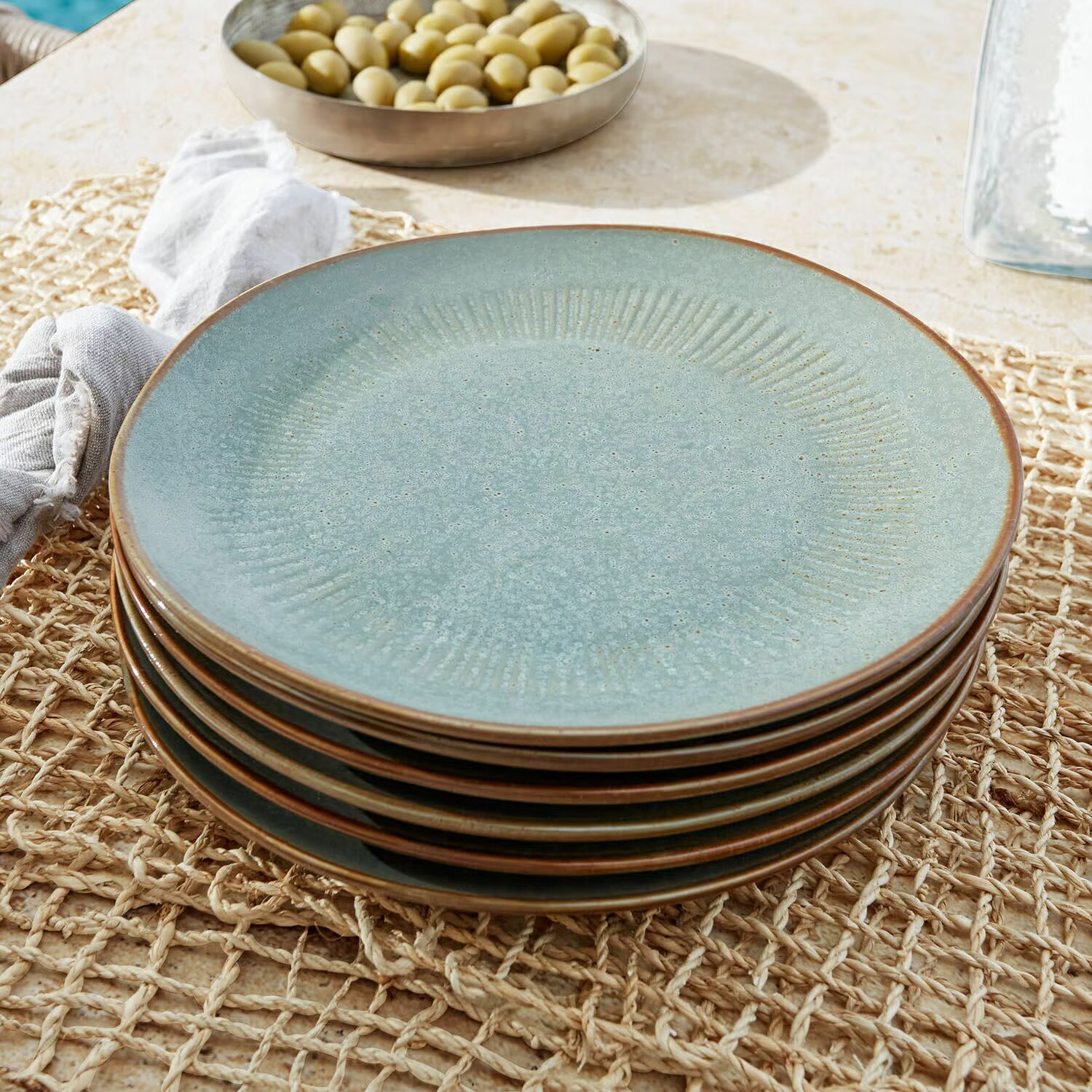 LOBERON Zestaw 6 talerzy Périers