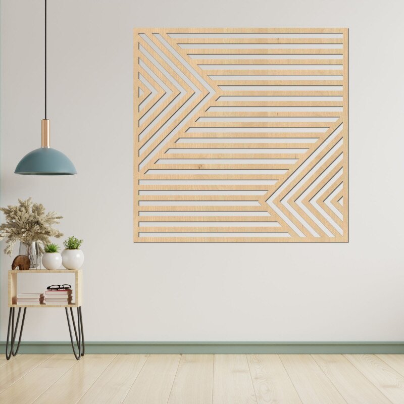 Sentop Drewniana dekoracja ścienna | LINEA