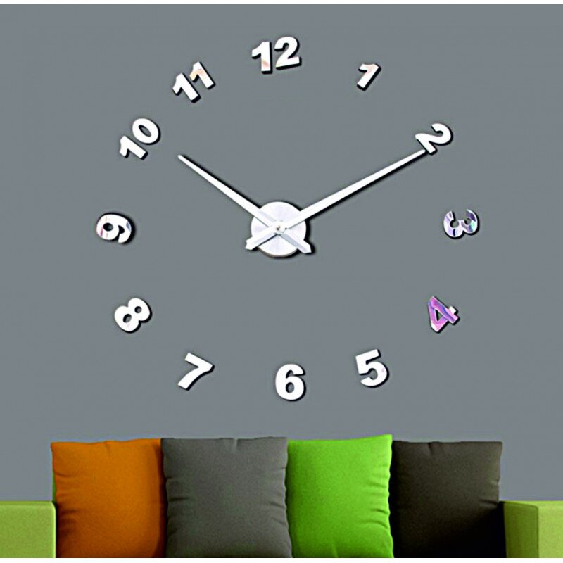 Sentop Lustro zegara ściennego. Numery lusterek zegarowych DIY NOSPEN