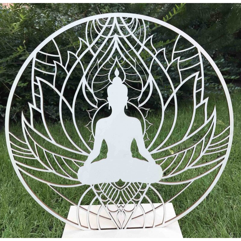Sentop Malowidło ścienne mandala i Budda - POKÓJ