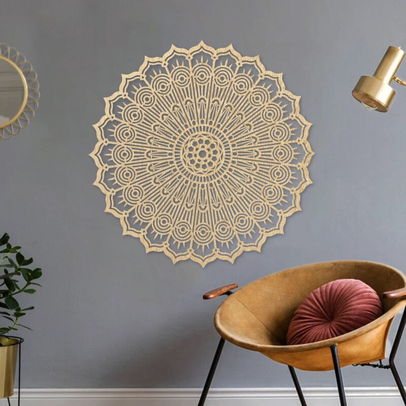 Sentop Uzdrawiająca mandala na ścianę – Elegancka dekoracja Twojego wnętrza | LEER