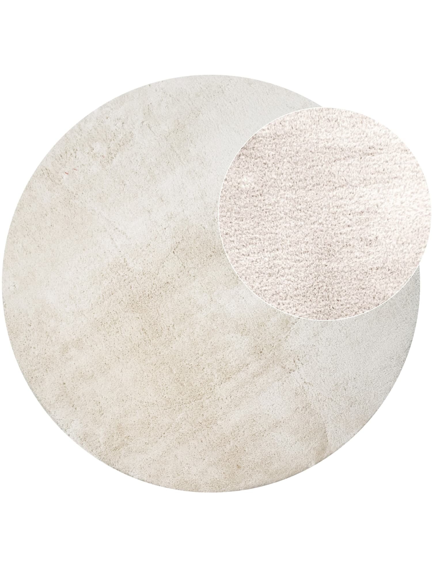 teppich.pl Dywan Calissa krem 80 cm okrągły
