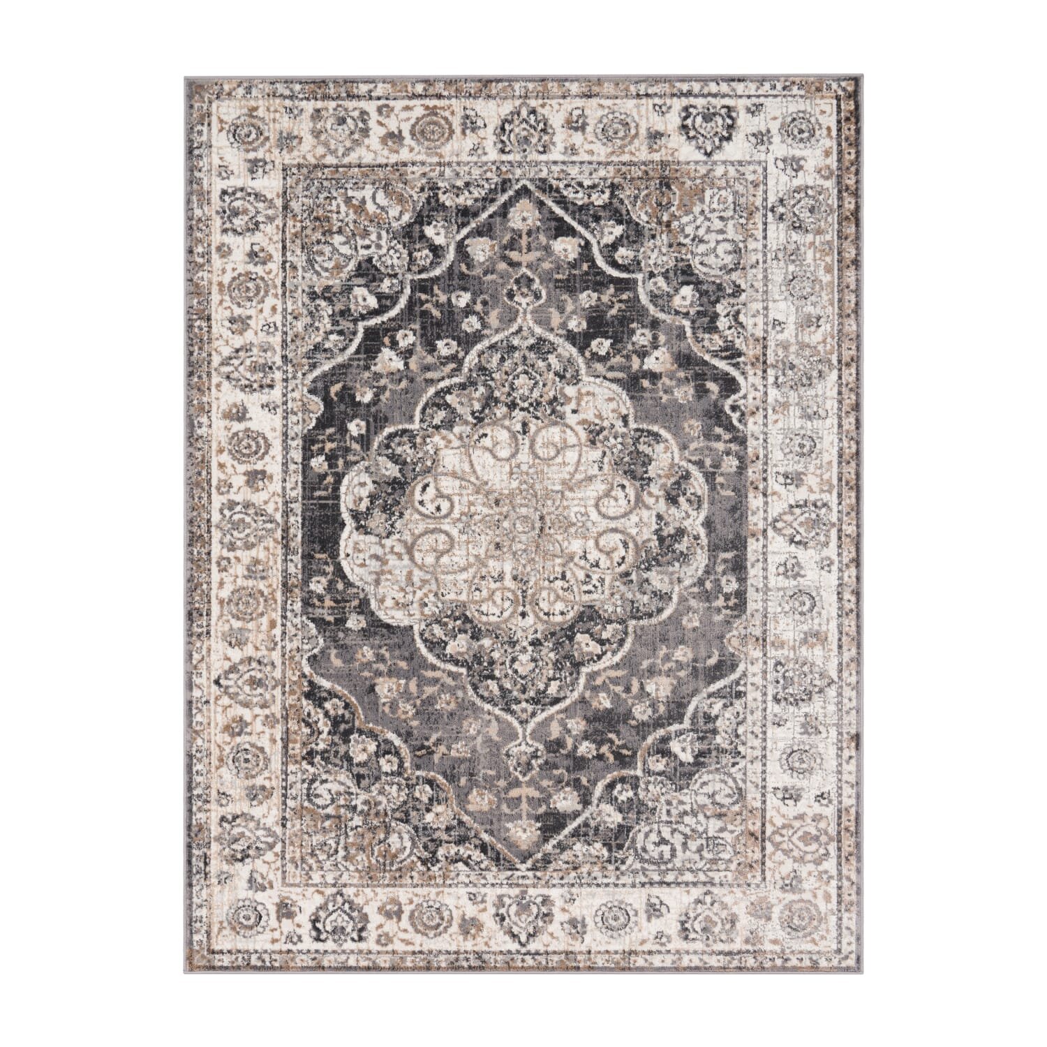 teppich.pl Dywan Foggy szary 60x100 cm