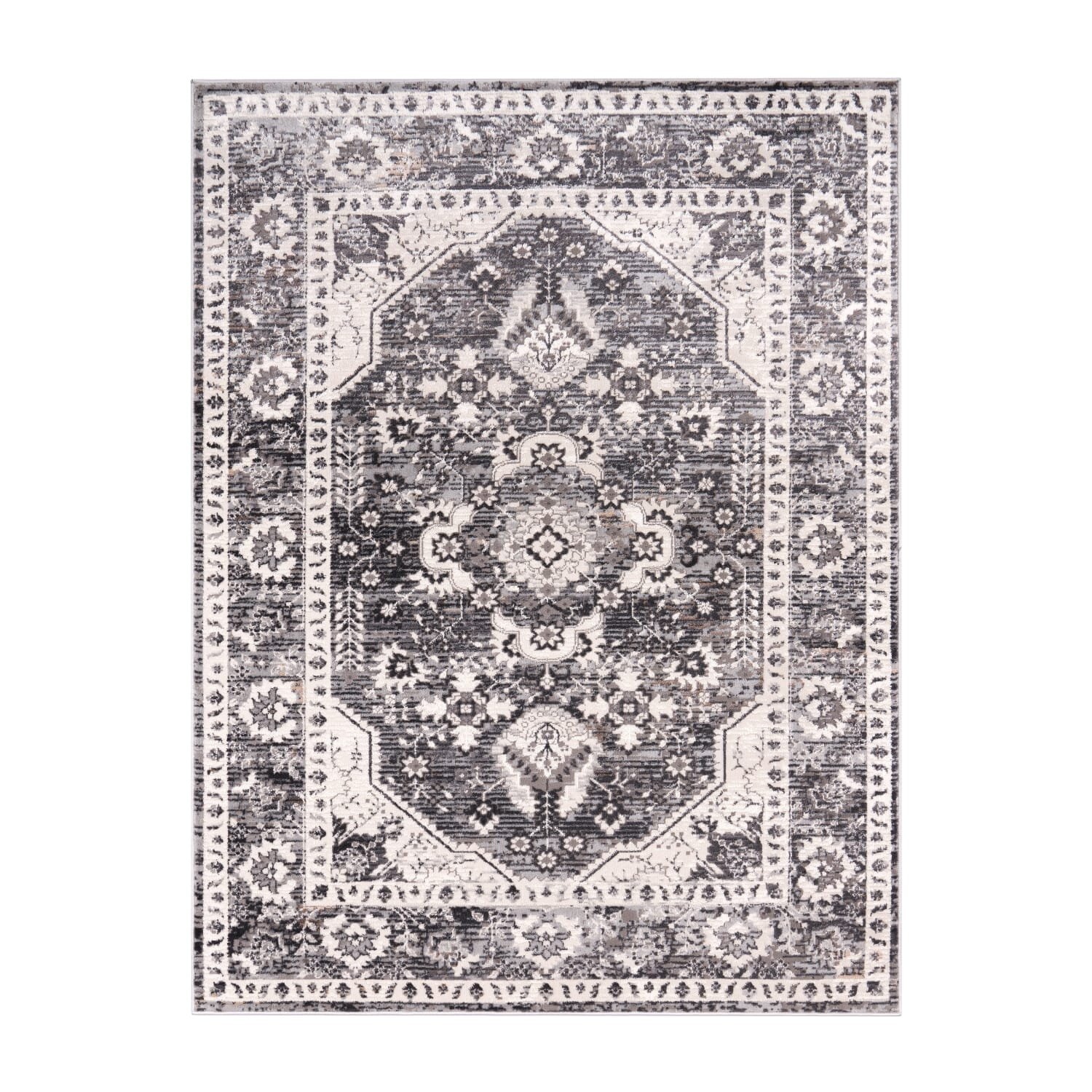 teppich.pl Dywan Foggy szary 60x100 cm