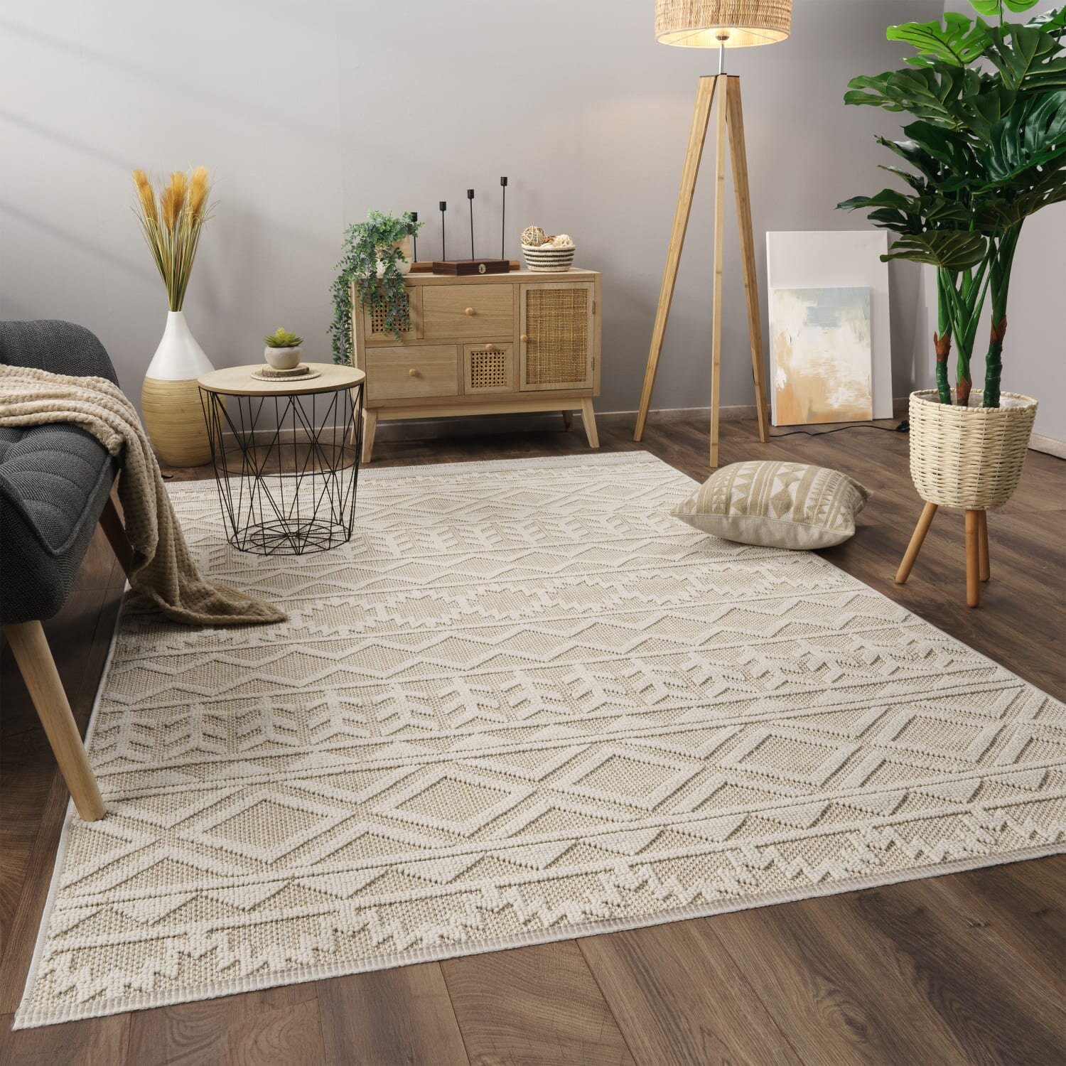 teppich.pl Dywan Munico krem 160x220 cm