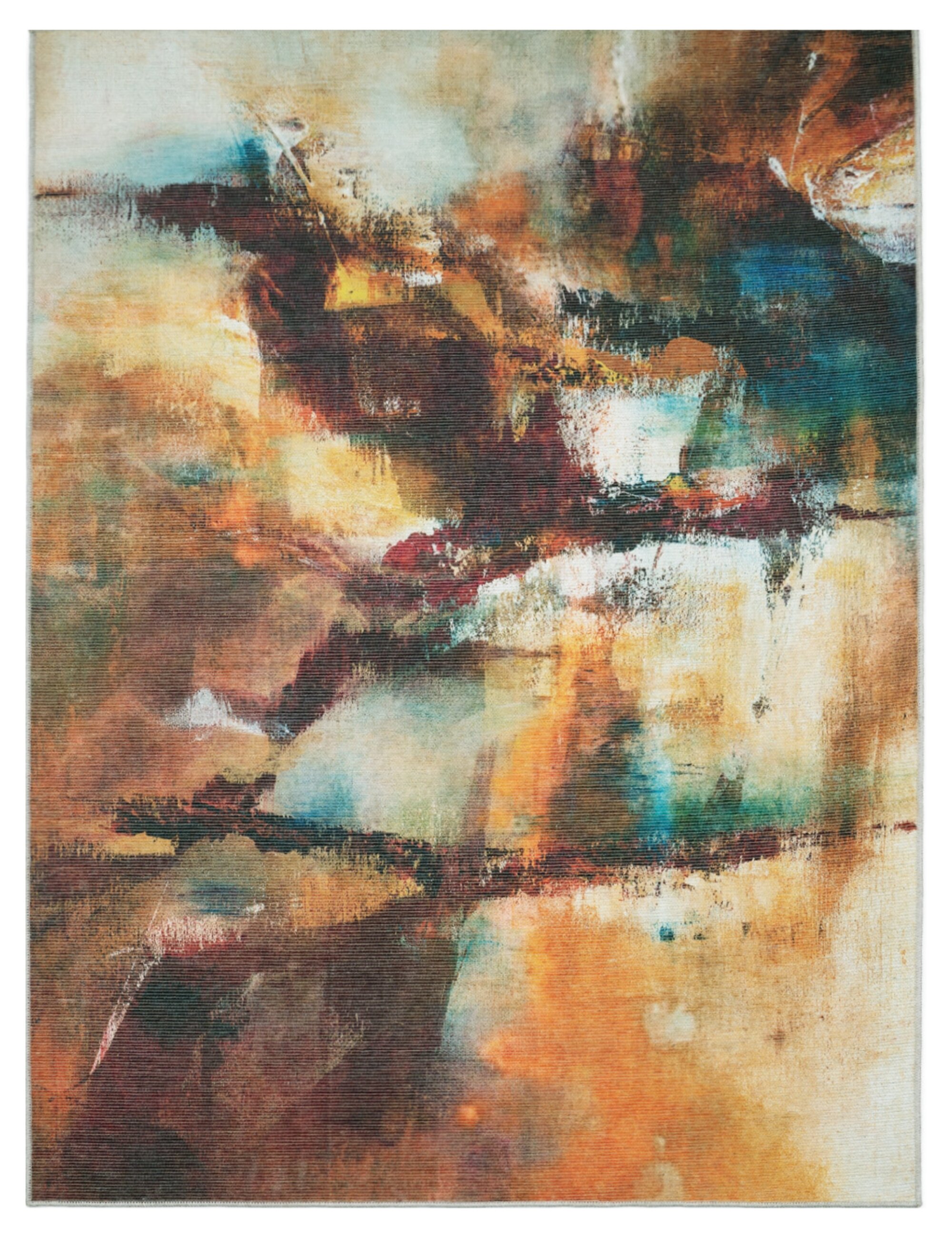 teppich.pl Dywan nadający się do prania Marsea wielokolorowy 60x100 cm