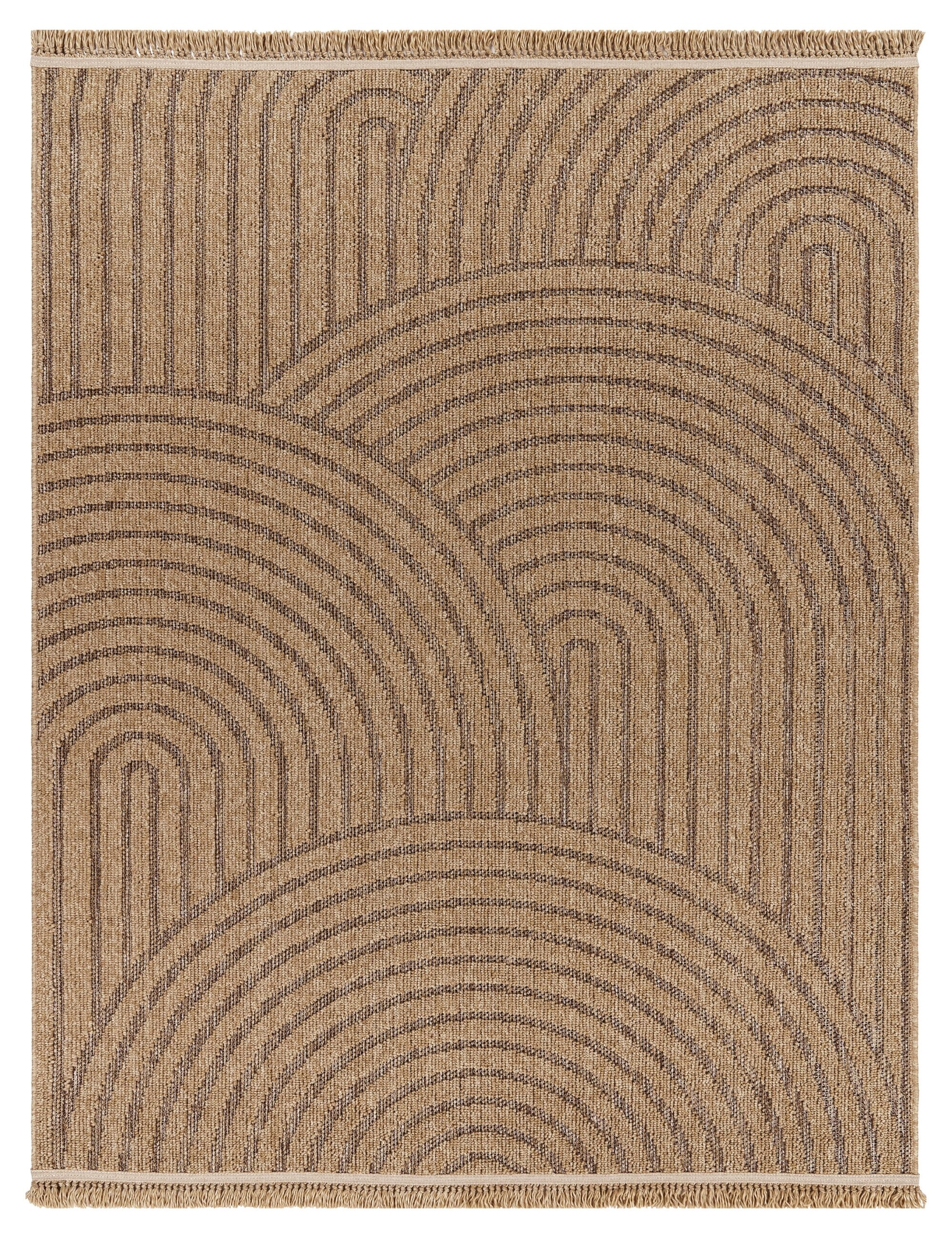 teppich.pl Dywan wewnętrzny i zewnętrzny Colonia beżowy 240x340 cm