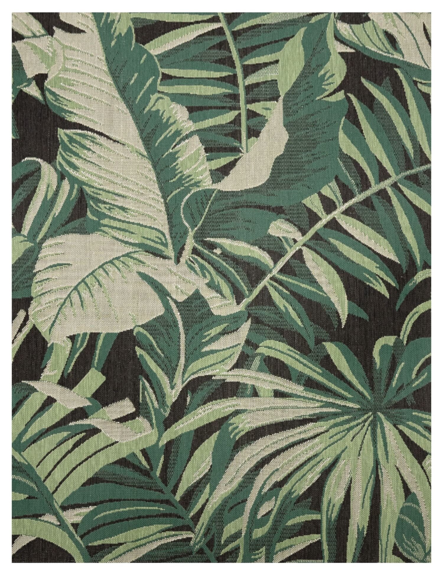 teppich.pl Dywan wewnętrzny i zewnętrzny Ostenza czarny 160x230 cm