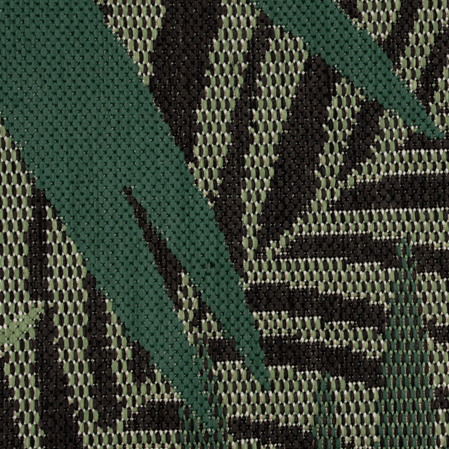 teppich.pl Dywan wewnętrzny i zewnętrzny Ostenza czarny 240x340 cm