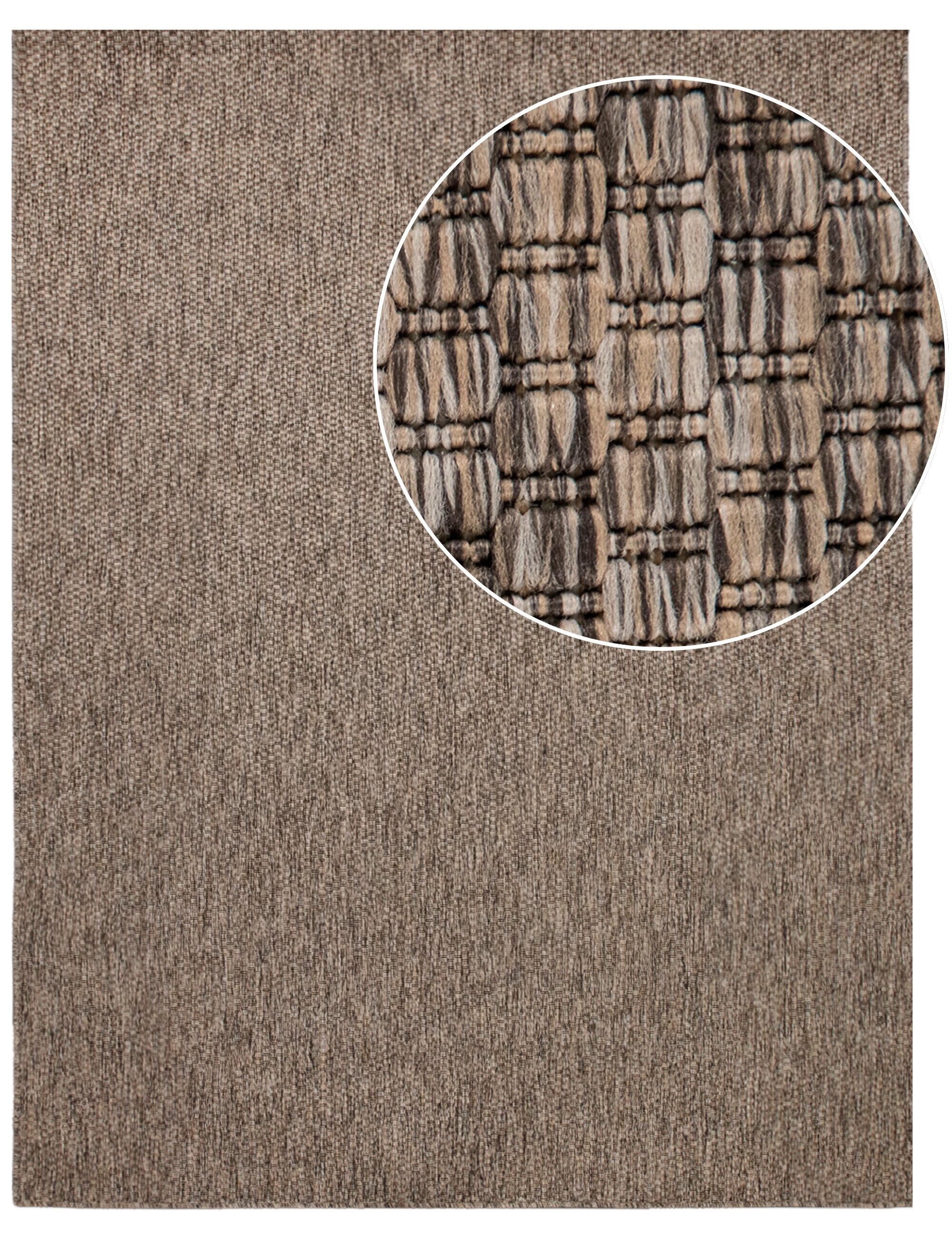 teppich.pl Dywan wewnętrzny i zewnętrzny Venezia taupe 200x280 cm