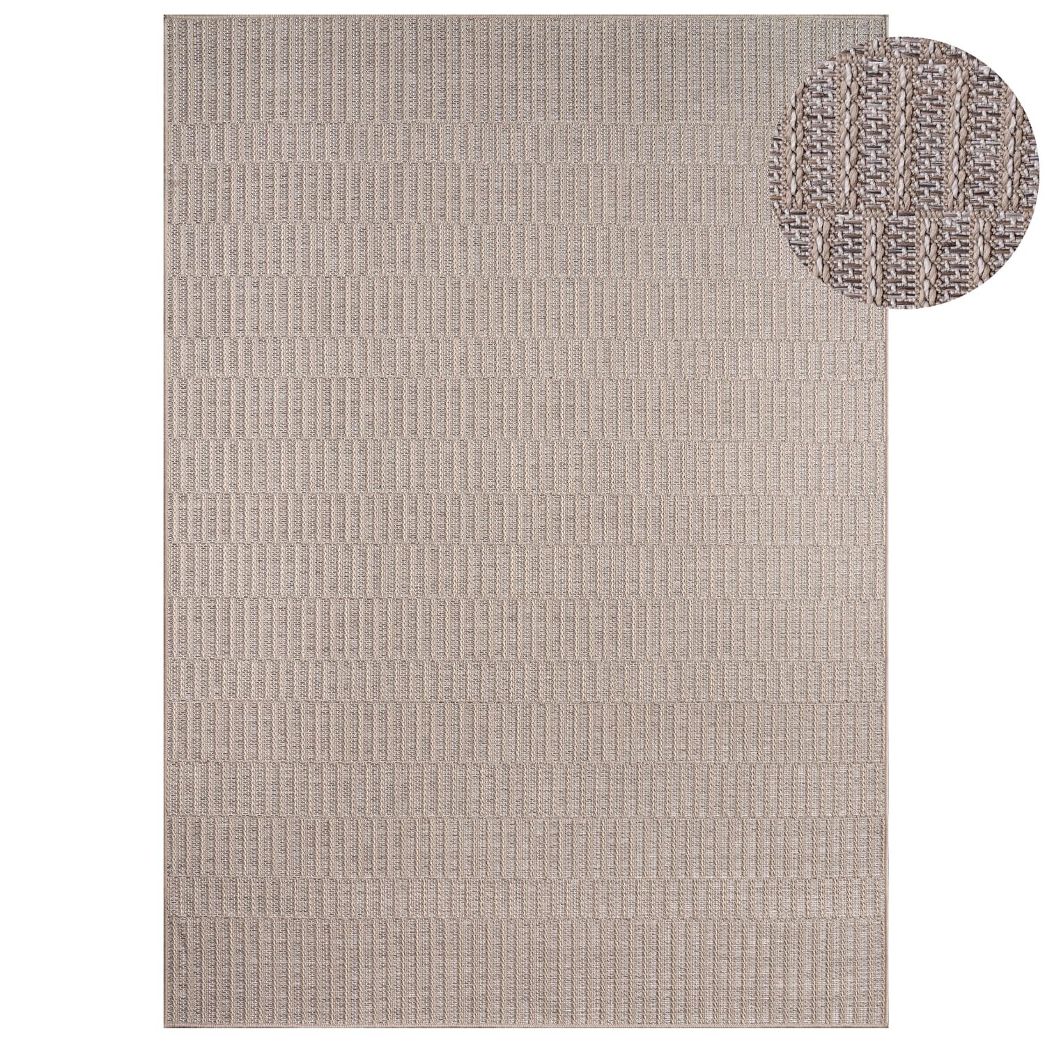 teppich.pl Dywan wewnętrzny i zewnętrzny Verona beżowy 200x280 cm