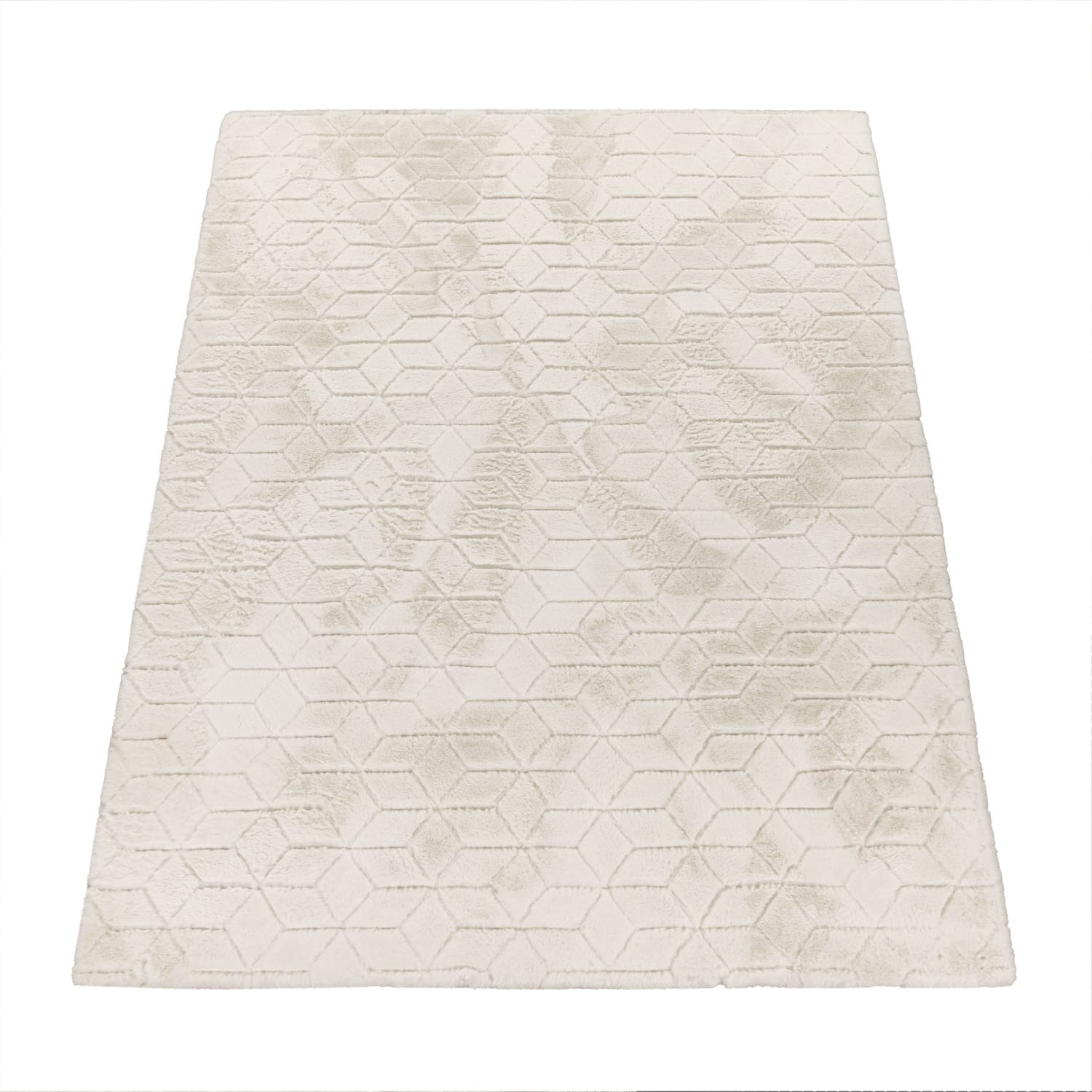 teppich.pl Dywanik futrzany Arnia krem 120x160 cm