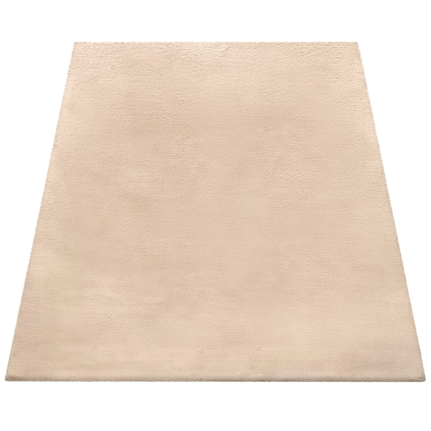 teppich.pl Dywanik futrzany Fluffy piasek 140x200 cm