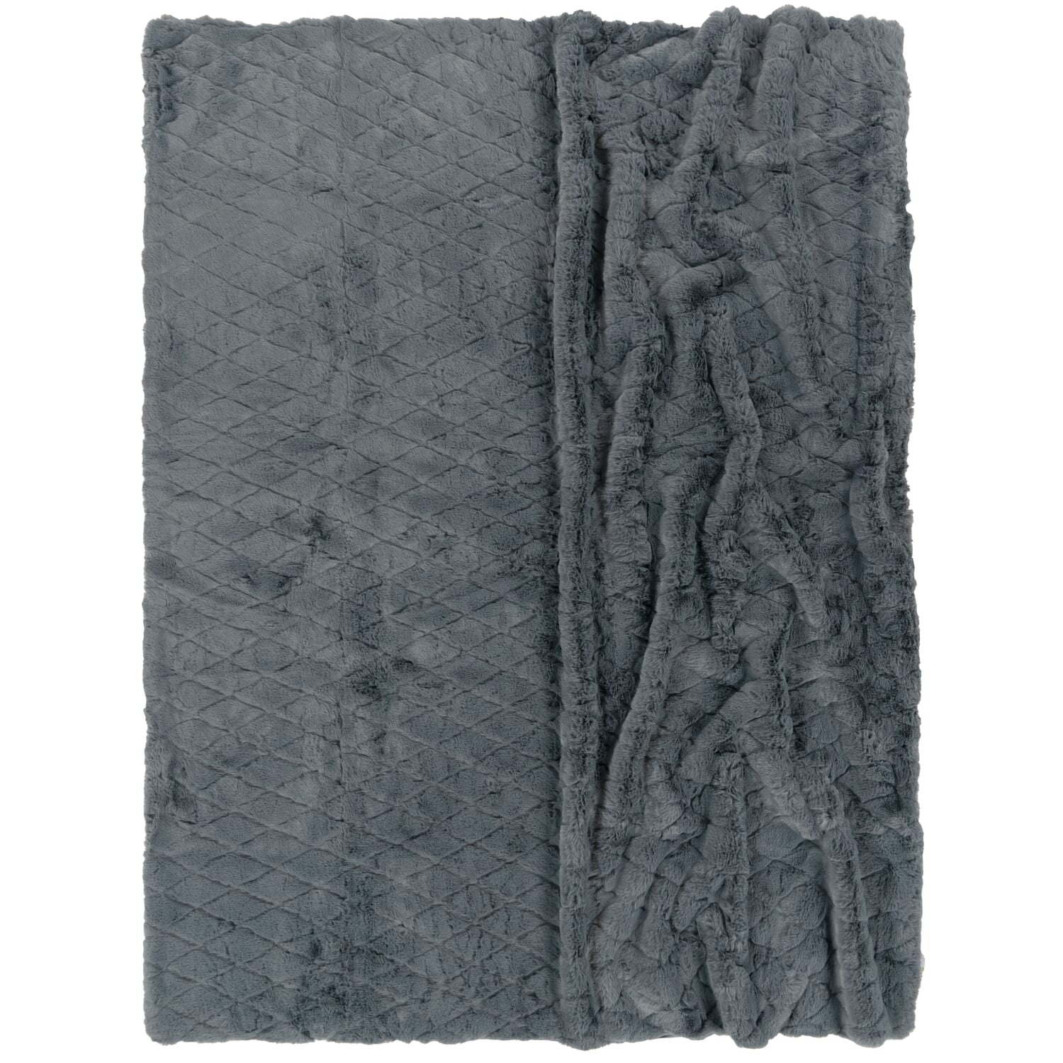 teppich.pl Kocyk Arnia antracyt 150x200 cm