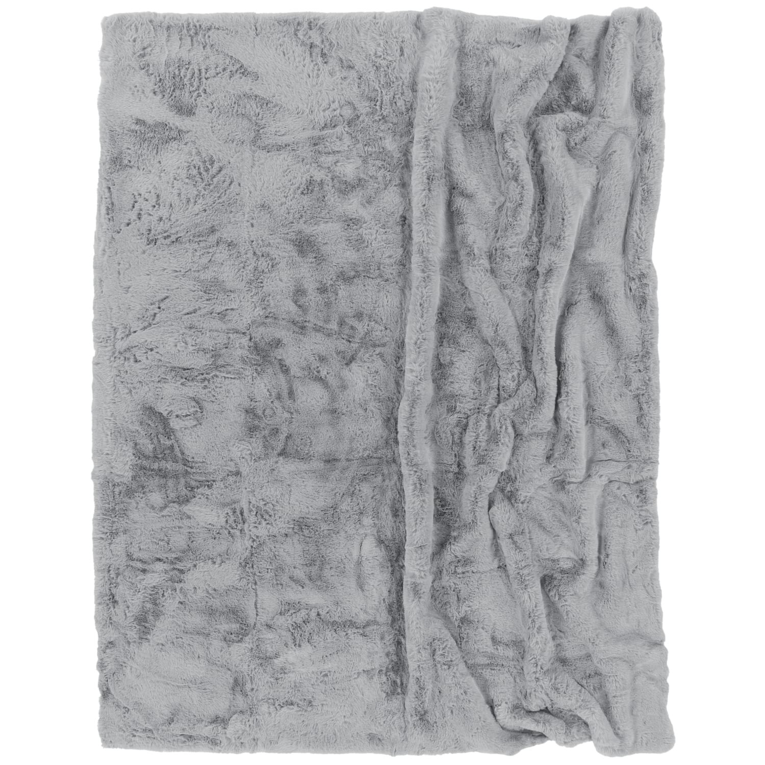 teppich.pl Kocyk Fluffy szary 200x240 cm