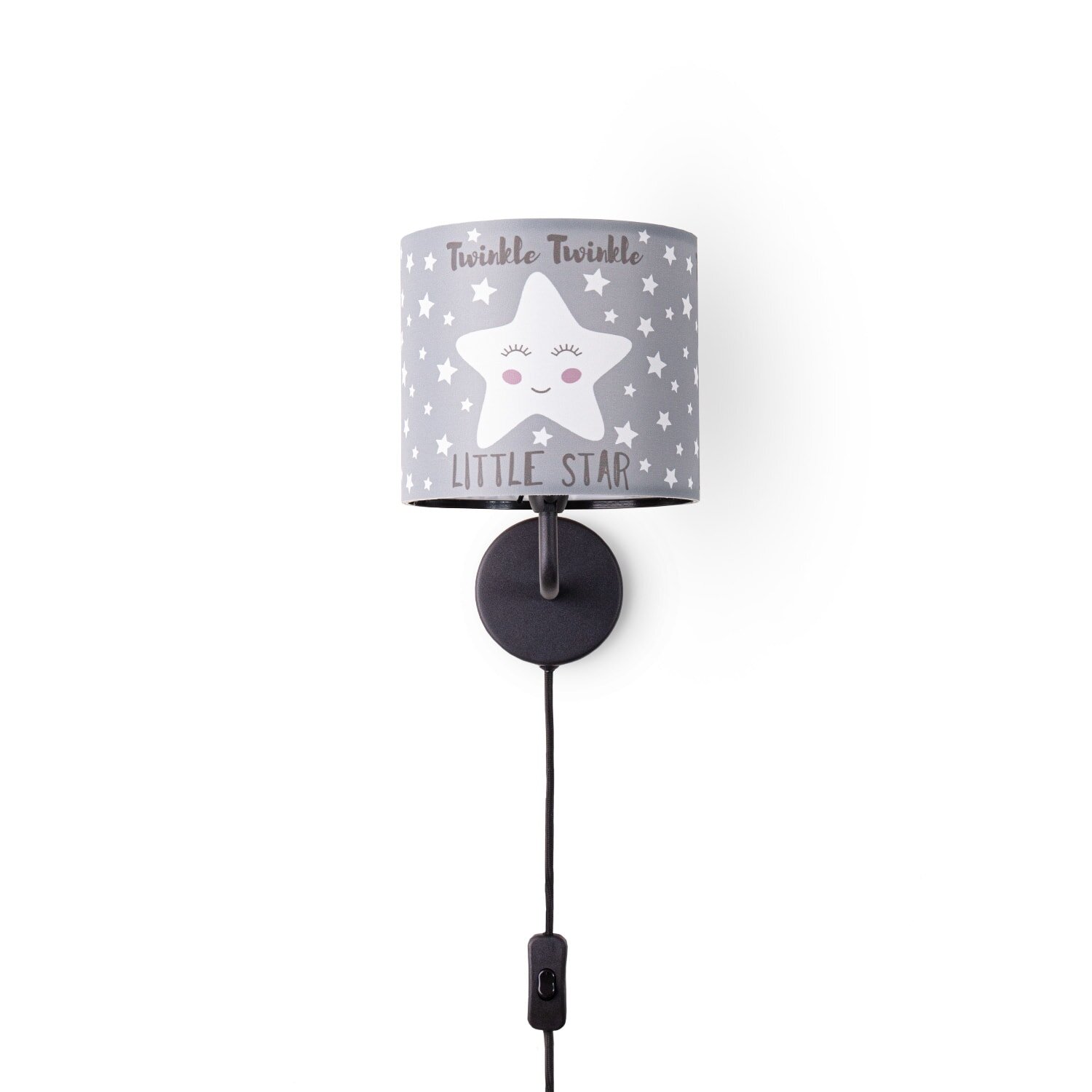 teppich.pl Lampa ścienna Elio ciemnoszary