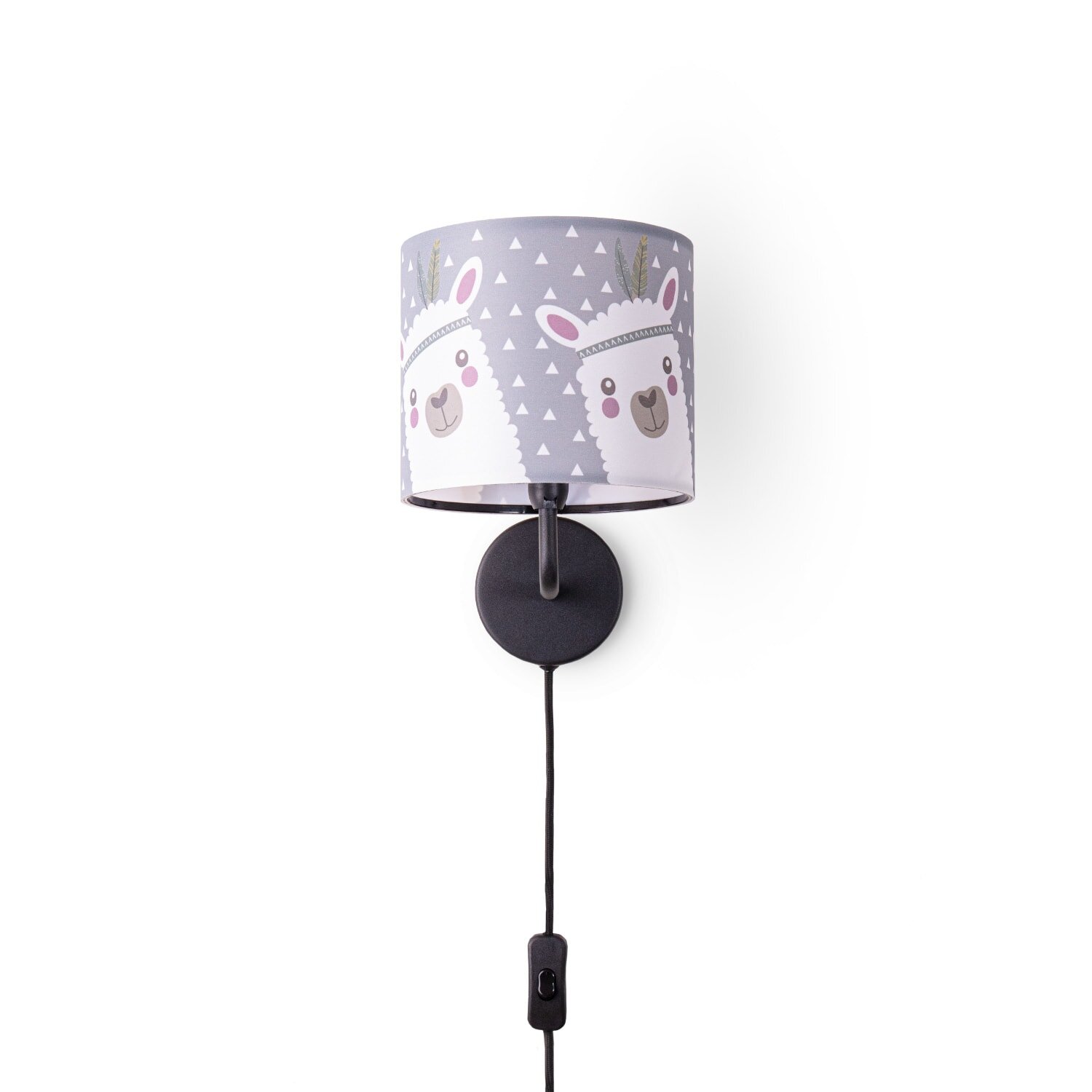 teppich.pl Lampa ścienna Elio ciemnoszary