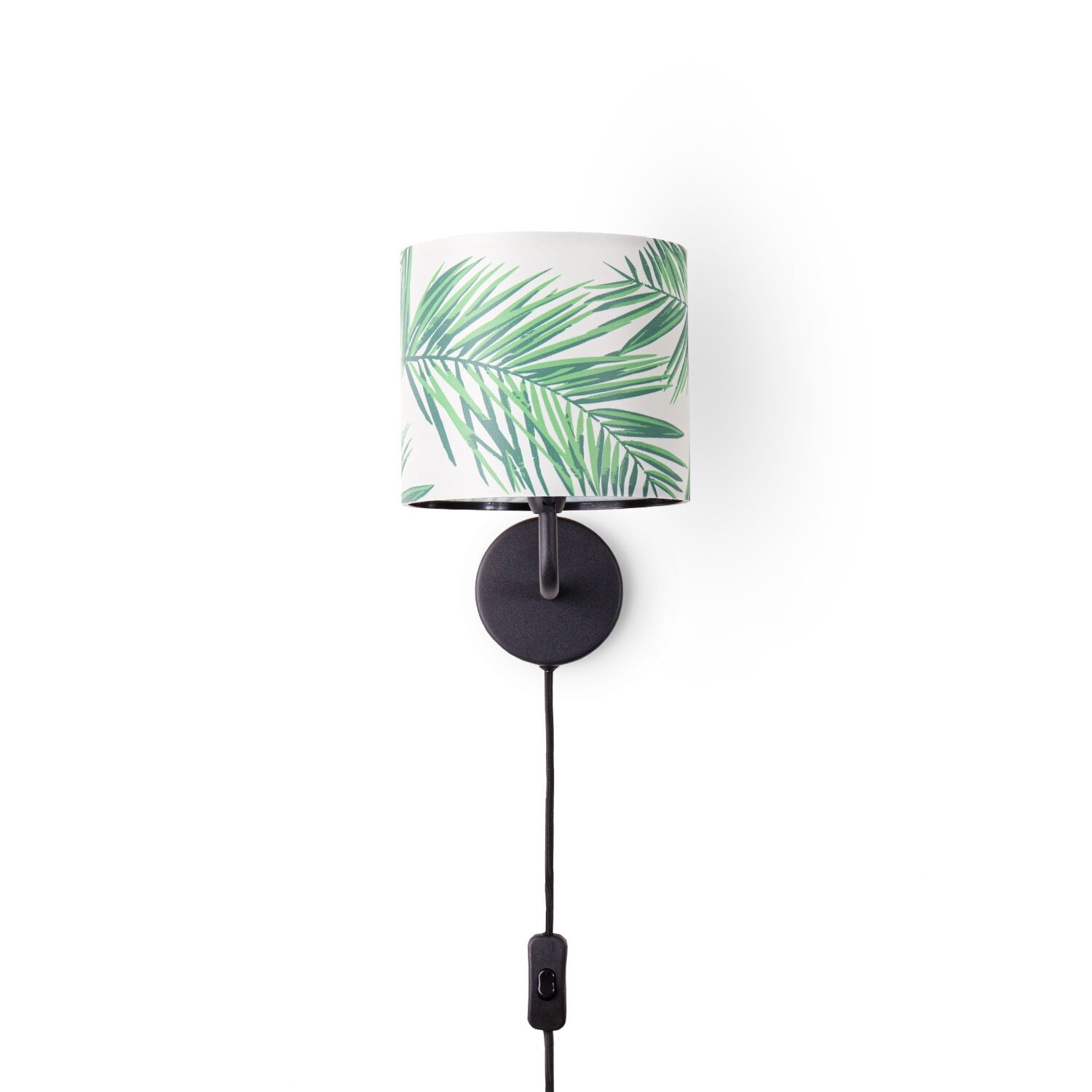 teppich.pl Lampa ścienna Elio ciemnozielony