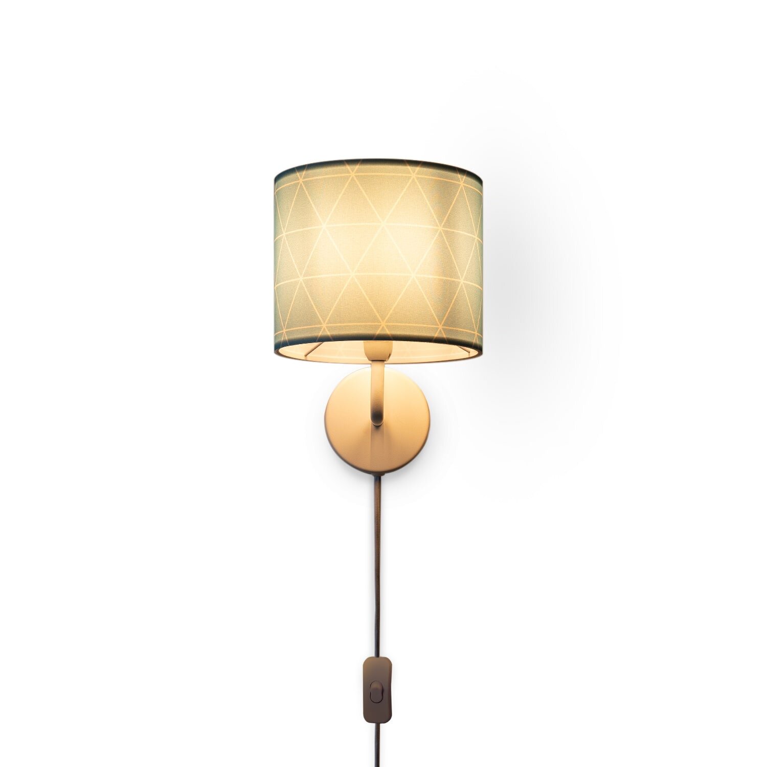 teppich.pl Lampa ścienna Elio jasnoniebieski