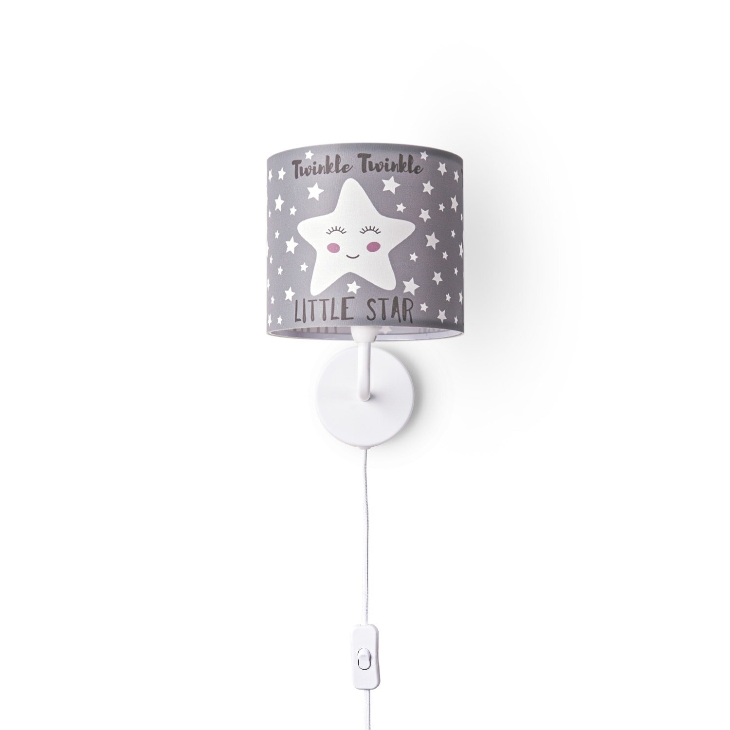 teppich.pl Lampa ścienna Elio jasnoszary