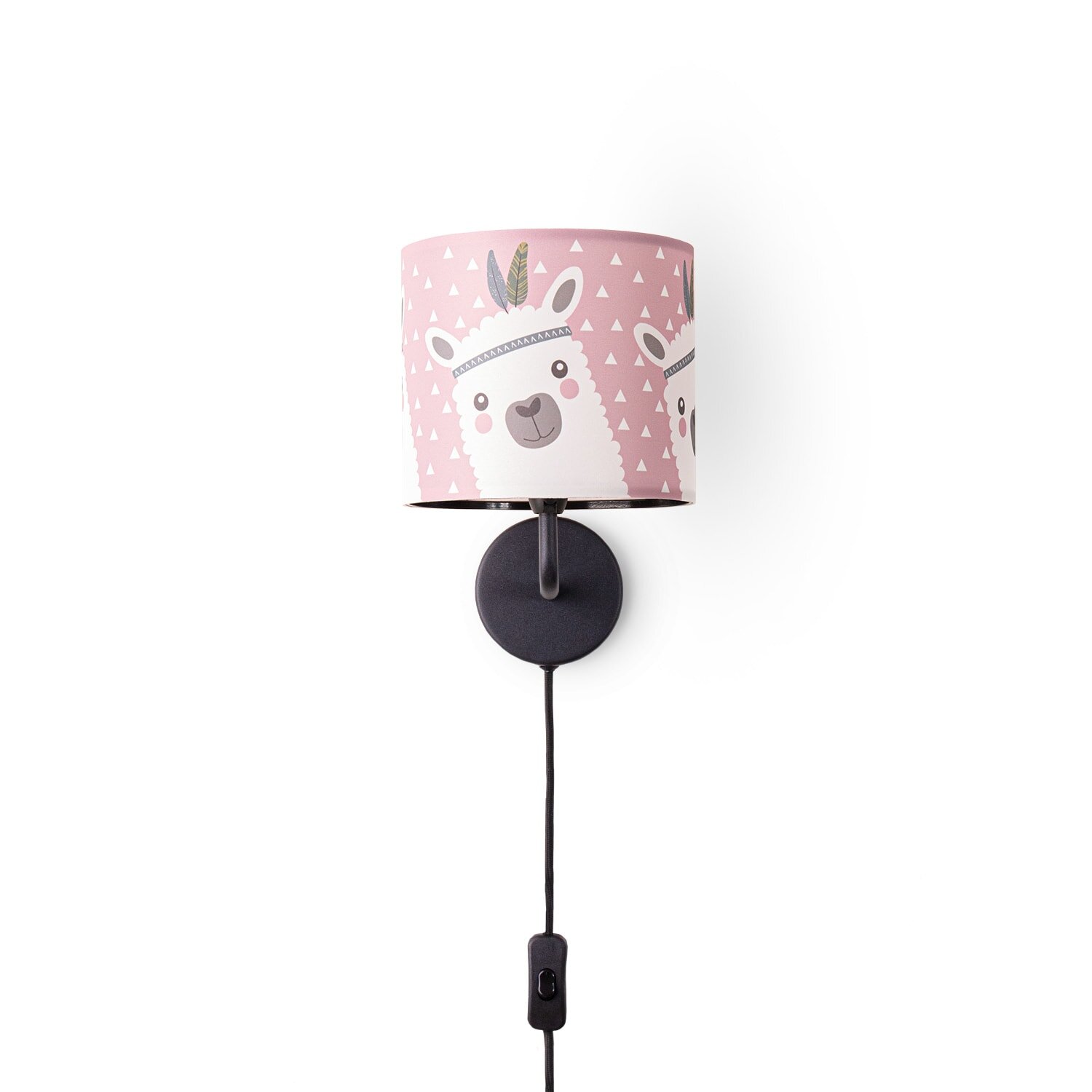teppich.pl Lampa ścienna Elio różowy