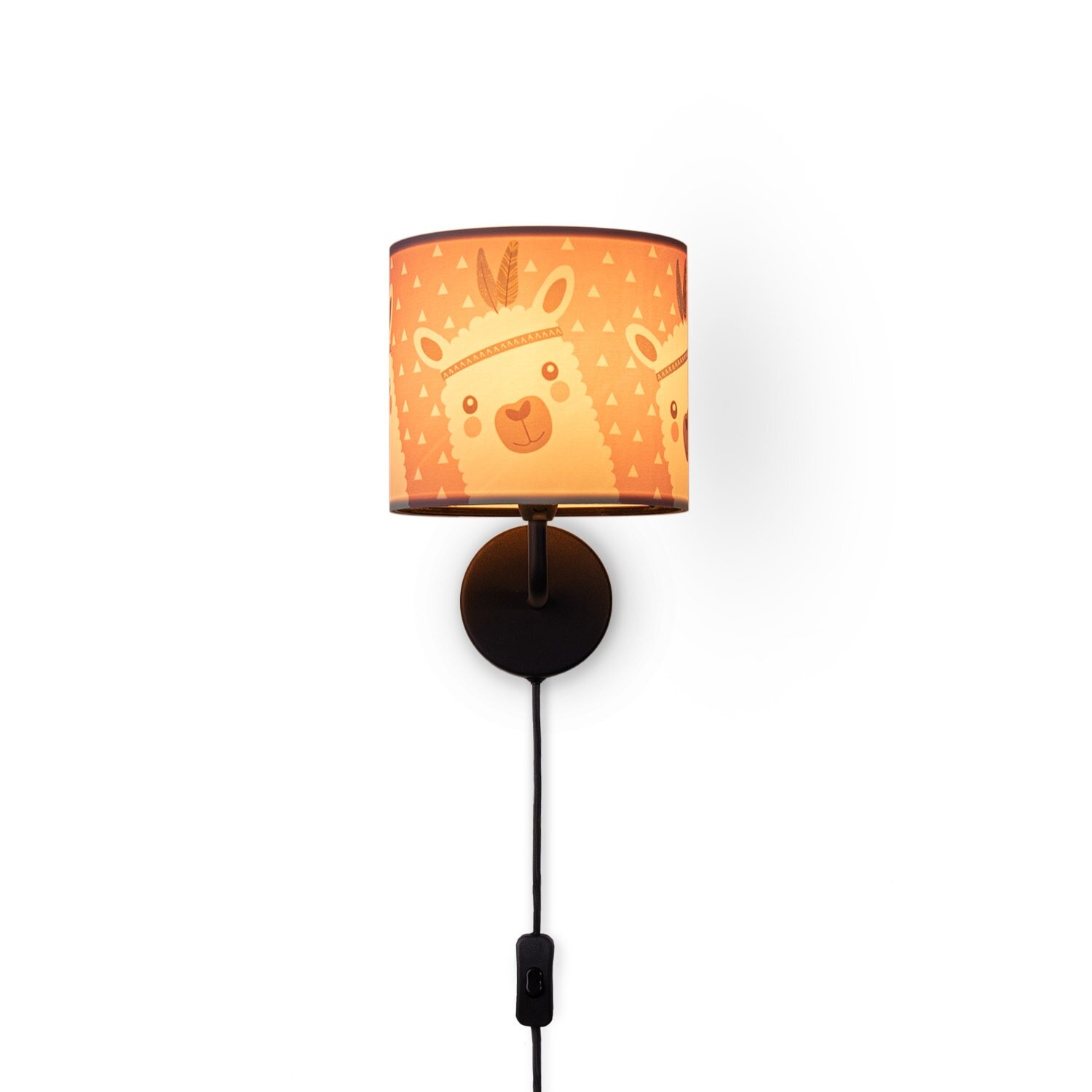 teppich.pl Lampa ścienna Elio różowy