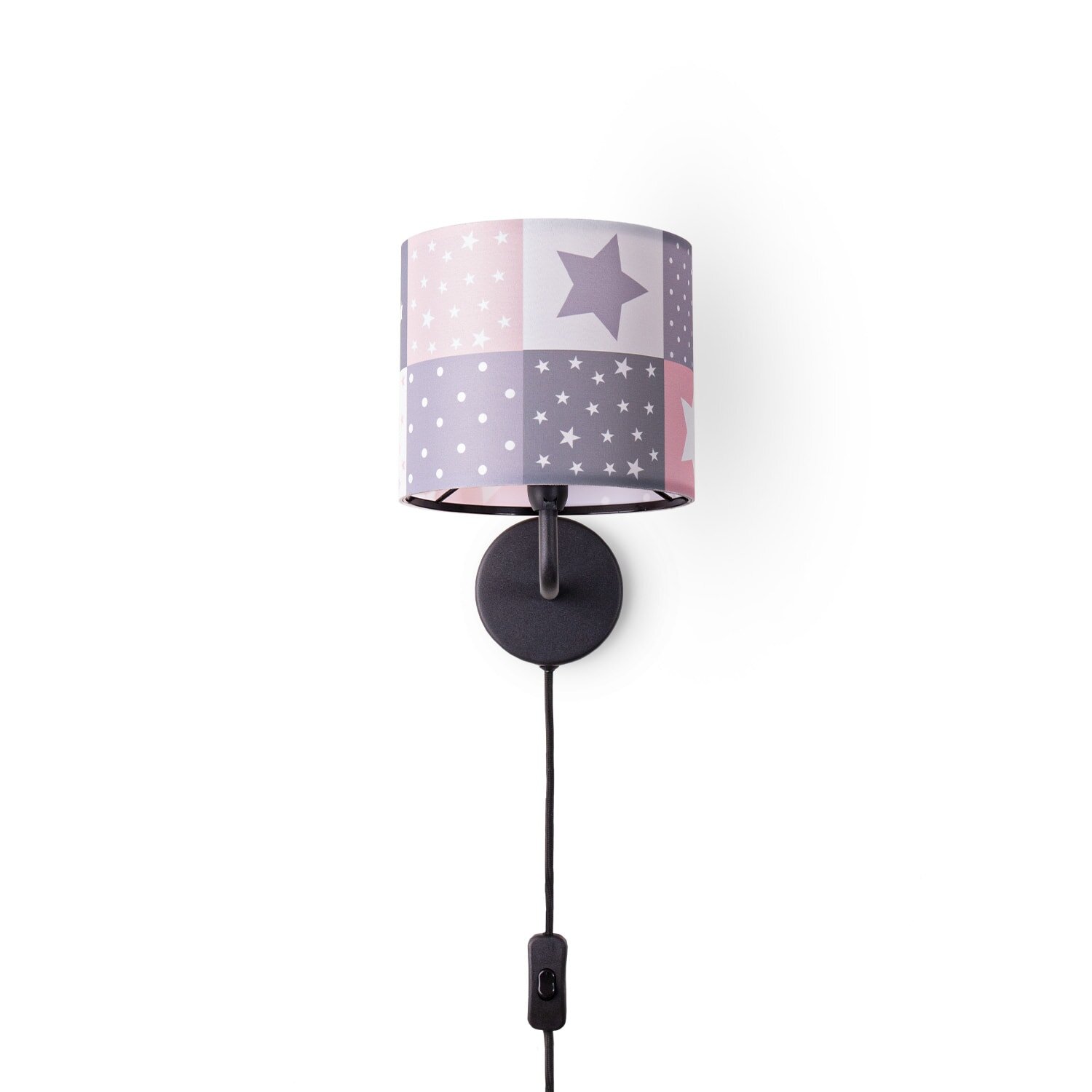 teppich.pl Lampa ścienna Elio różowy