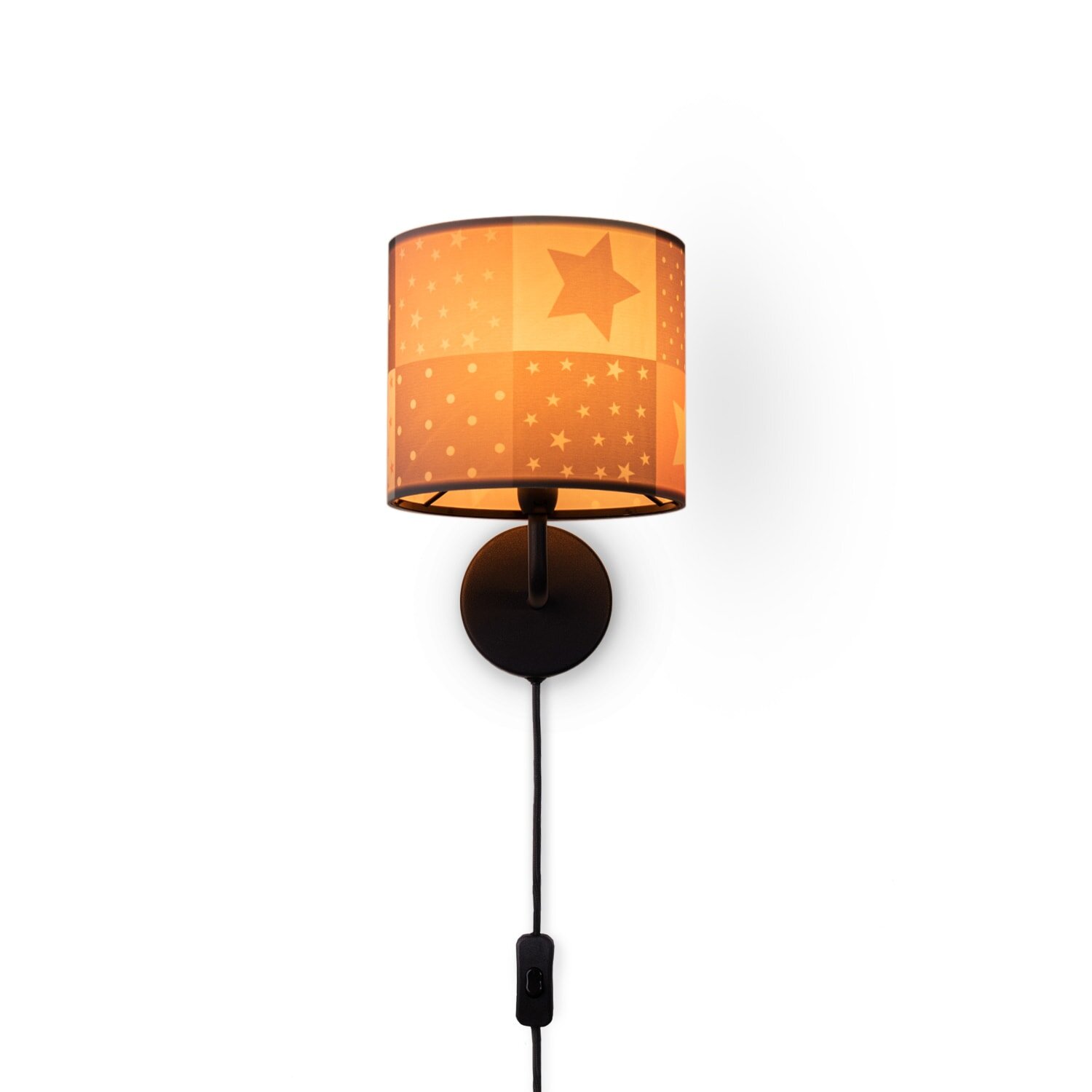 teppich.pl Lampa ścienna Elio różowy