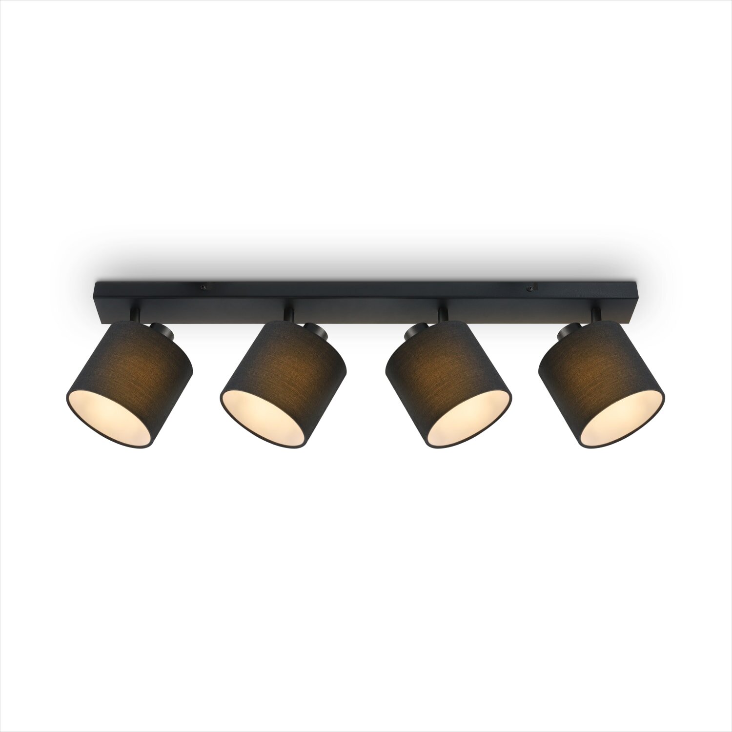 teppich.pl Lampa ścienno-sufitowa Alina czarno-biały